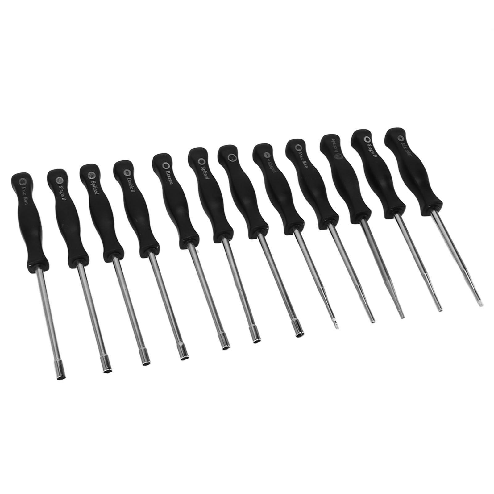 Carburator Adjusting Kit with 12 Screwdrivers 1 String Steel Brush Comfort view 7