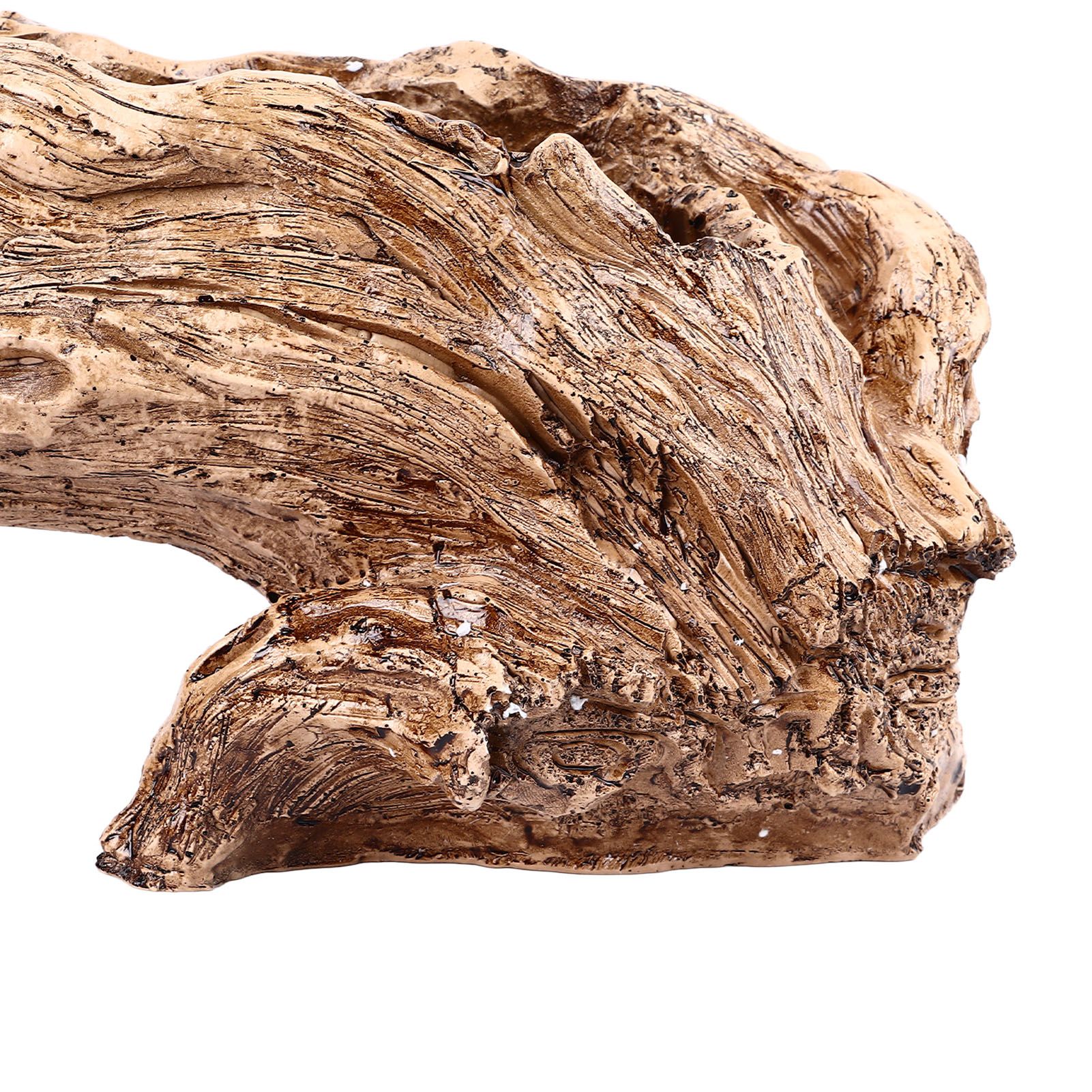 Artificial Driftwood Planter Resin Succulent Planter Vintage Tree Root Stump view 14