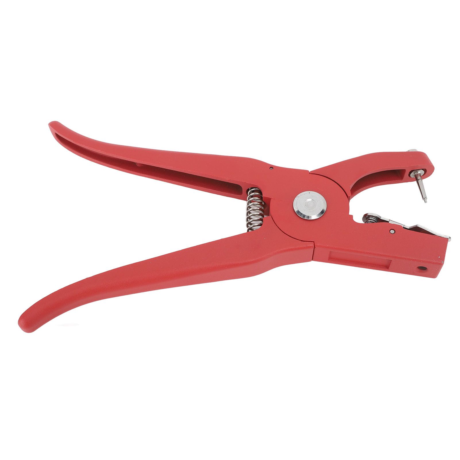 Livestock Ear Tag Pliers Red Ergonomic Anti Slip Handle Effort Saving Ear Tag view 3
