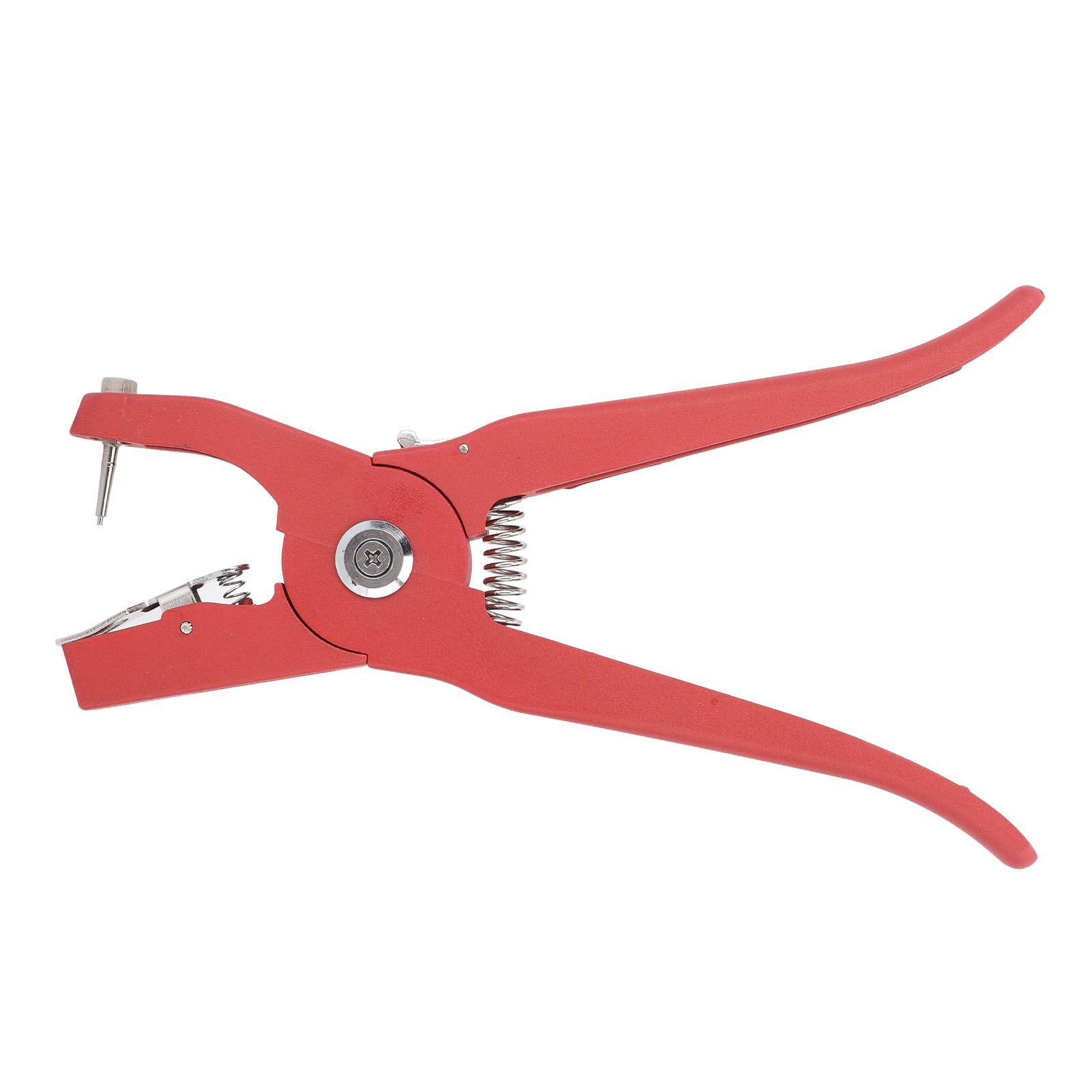 Livestock Ear Tag Pliers Red Ergonomic Anti Slip Handle Effort Saving Ear Tag view 4