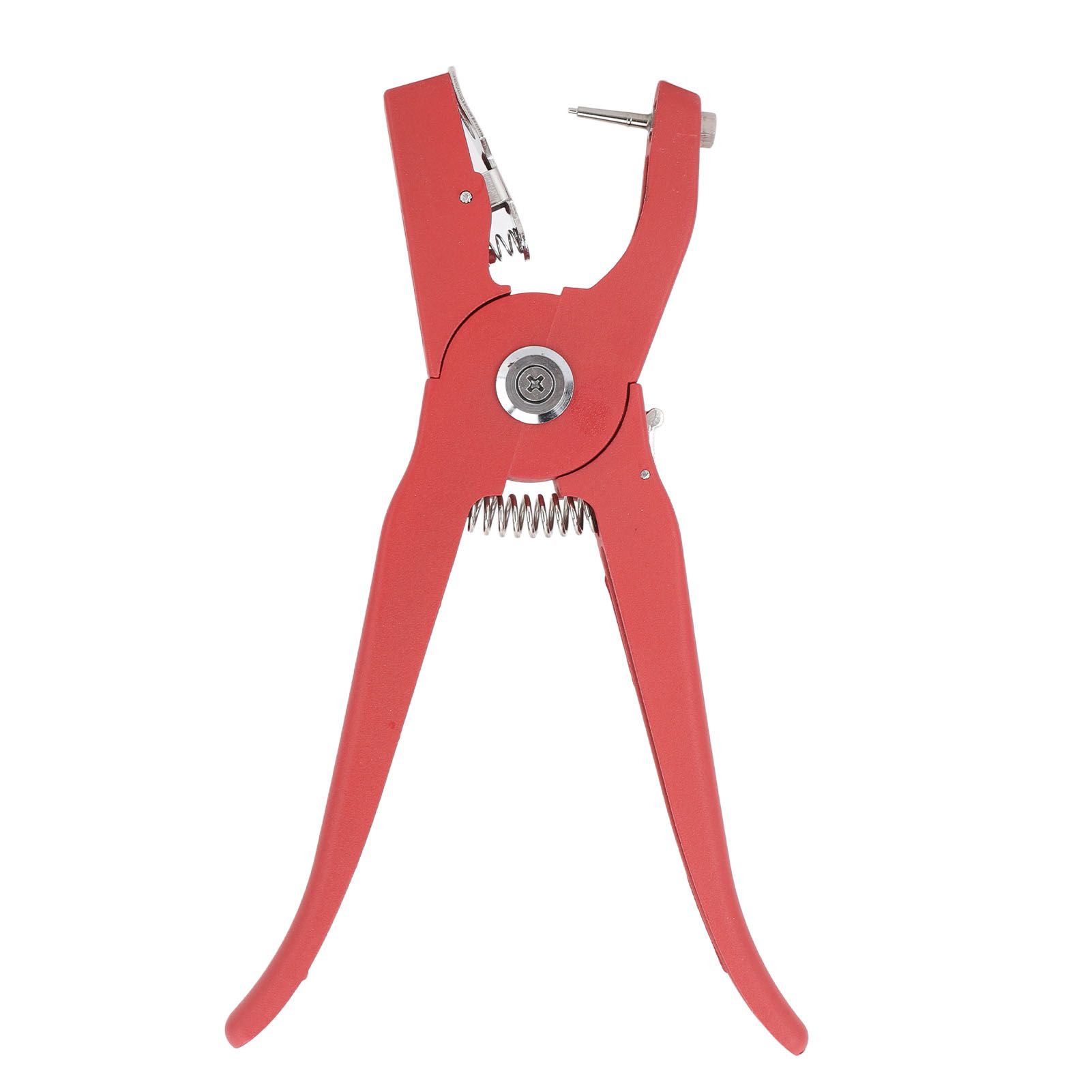 Livestock Ear Tag Pliers Red Ergonomic Anti Slip Handle Effort Saving Ear Tag view 6