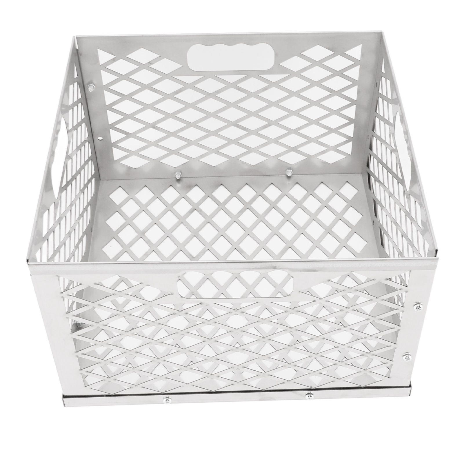 Charcoal Basket Detachable Design Portable Rugged Durable Stainless Steel view 7