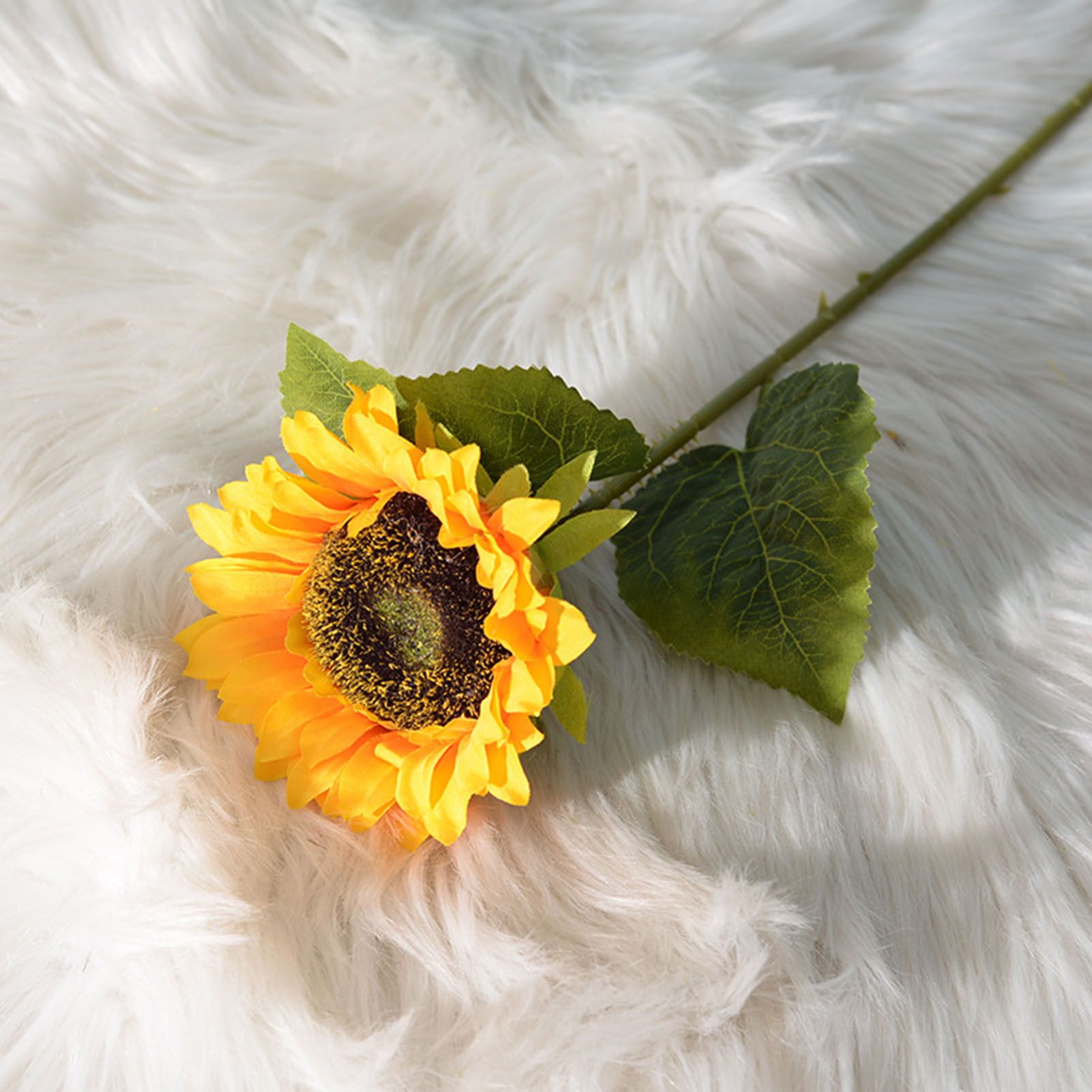 Simulation Sunflower Pastoral Style Artificial Flower False Silk Sunflower for view 6
