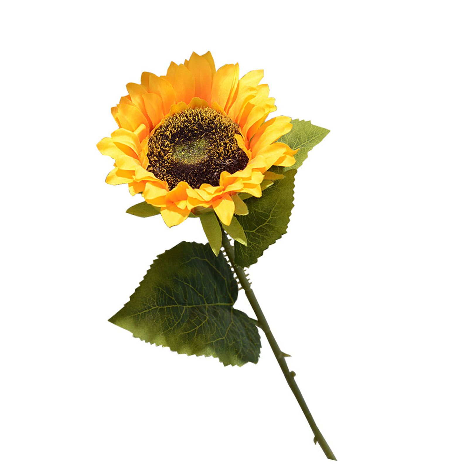 Simulation Sunflower Pastoral Style Artificial Flower False Silk Sunflower for view 13