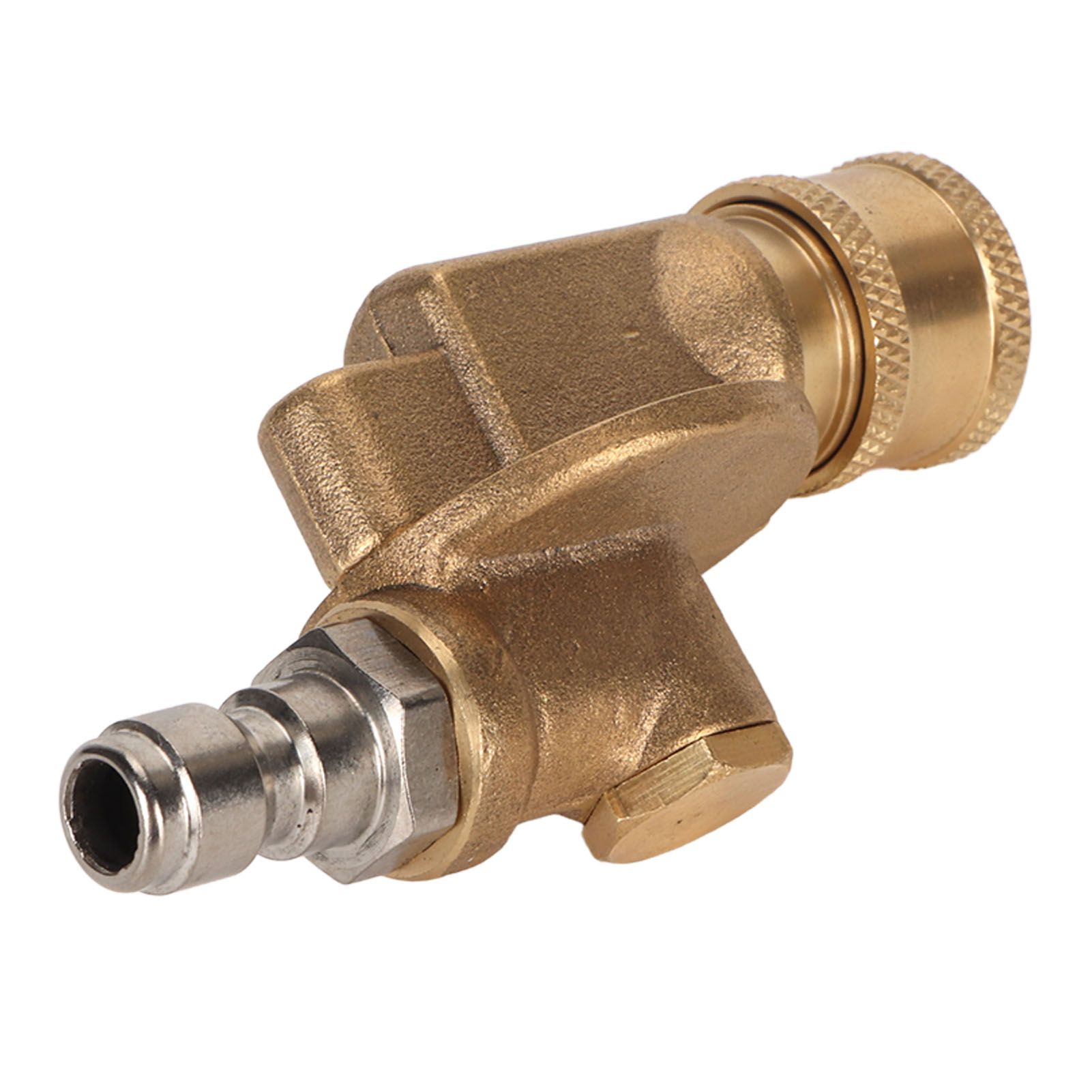 Quick Connecting Pivoting Coupler Attachment 1/4in for Pressure Washer Nozzle view 3