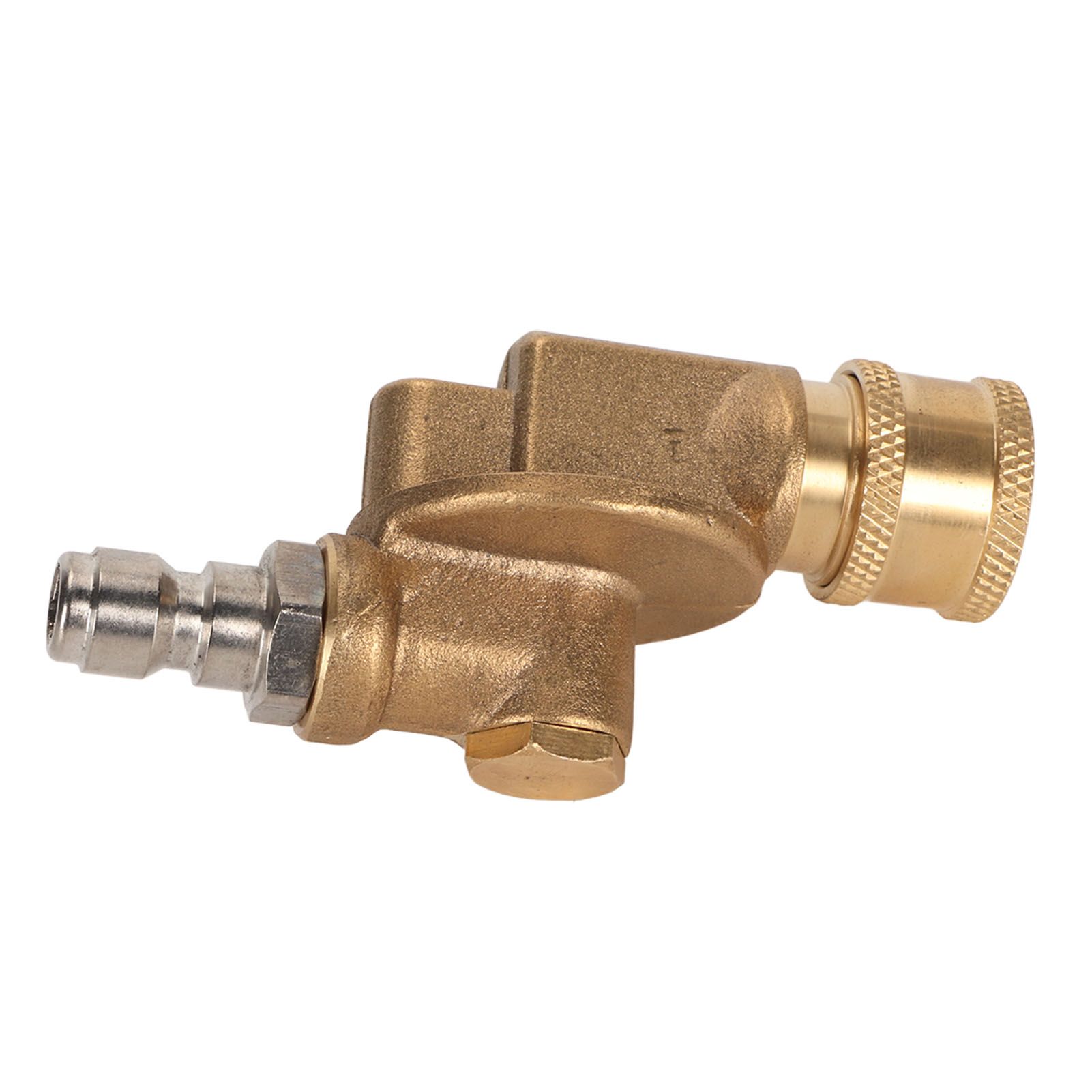 Quick Connecting Pivoting Coupler Attachment 1/4in for Pressure Washer Nozzle view 8