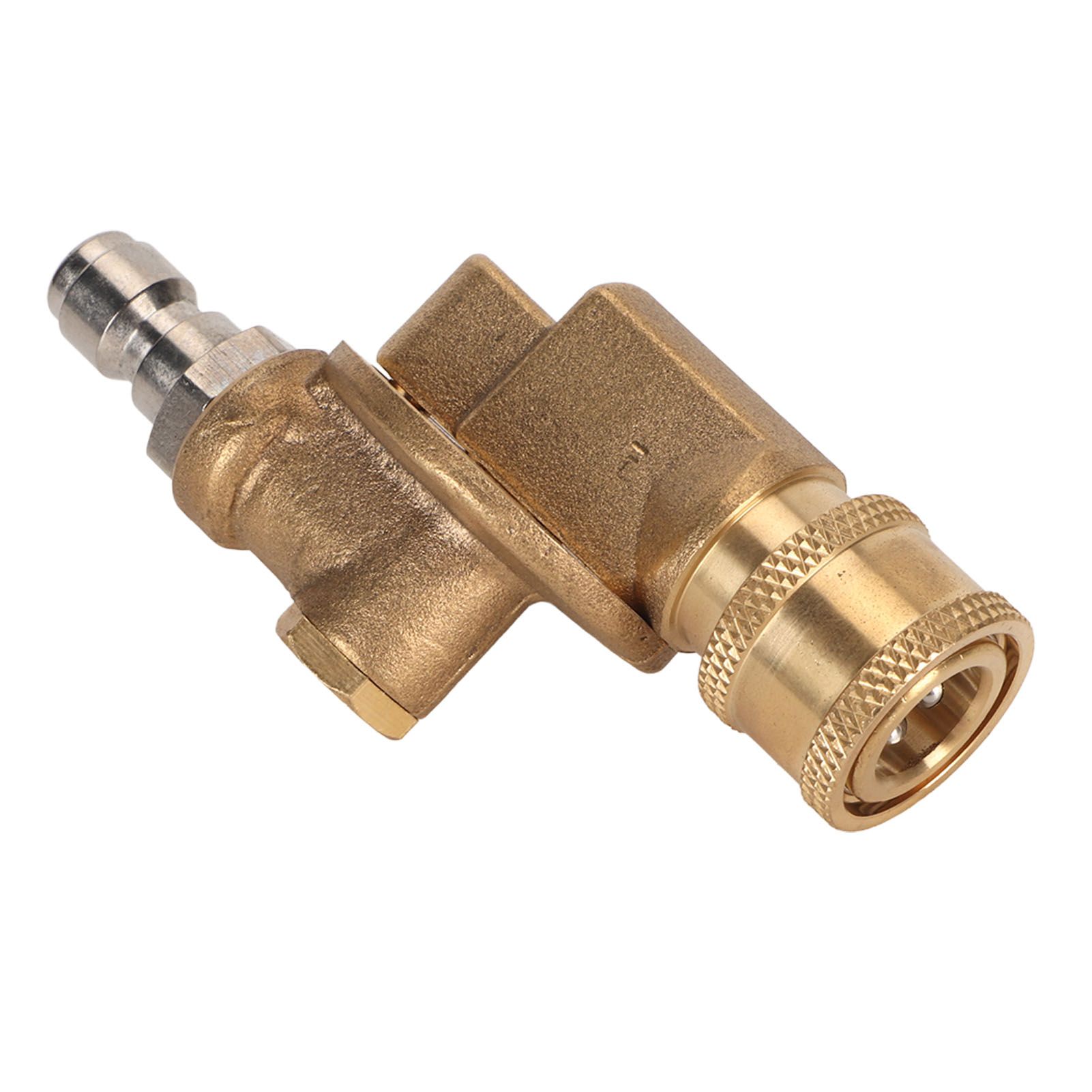 Quick Connecting Pivoting Coupler Attachment 1/4in for Pressure Washer Nozzle view 10