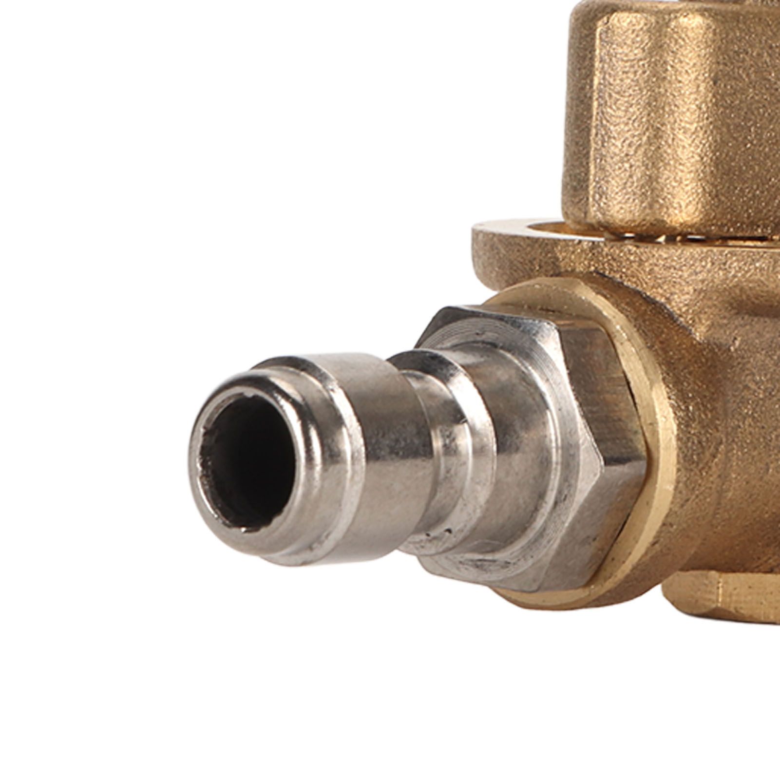Quick Connecting Pivoting Coupler Attachment 1/4in for Pressure Washer Nozzle view 13