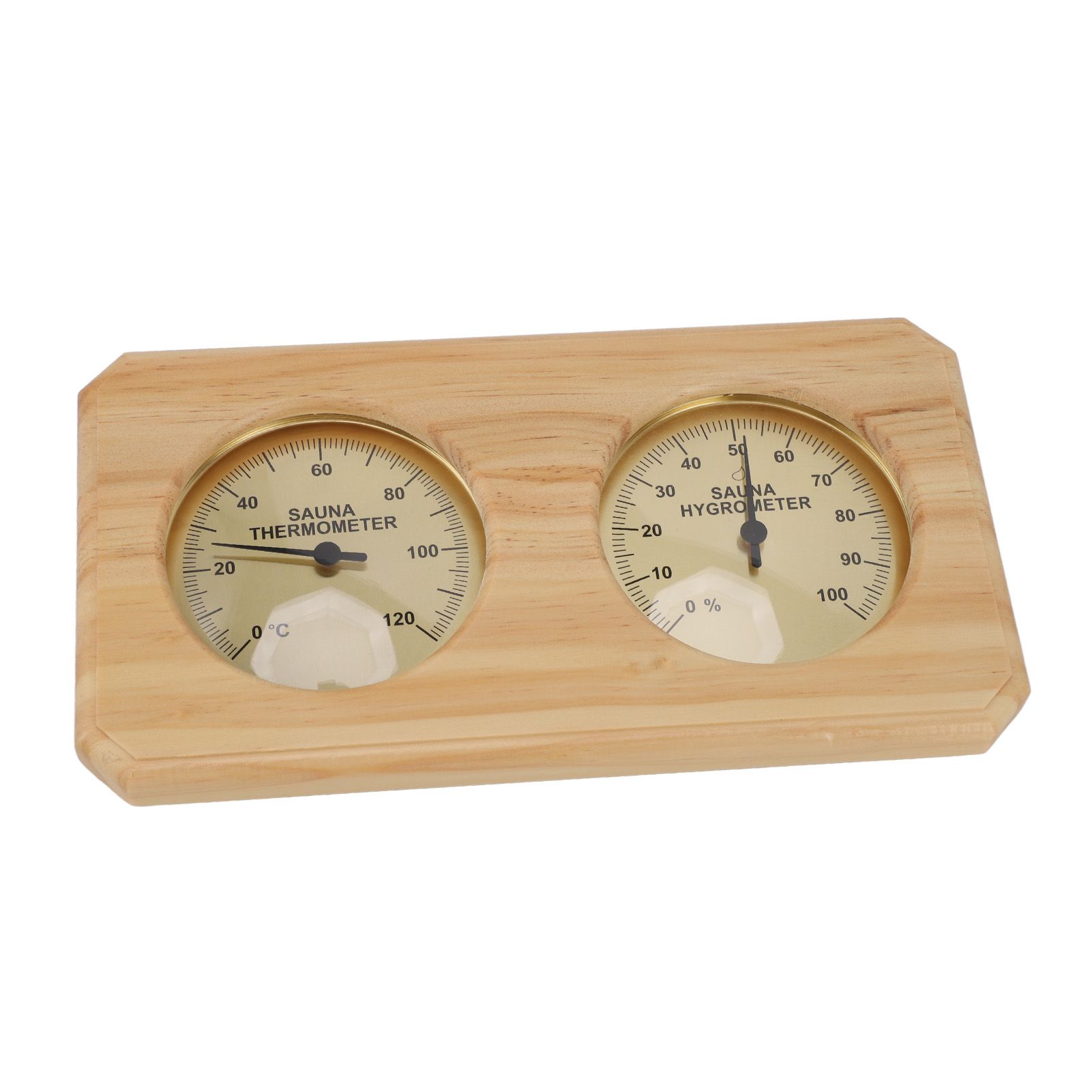 Wooden Sauna Thermometer Hygrometer 2 in 1 Humidity Temperature Measurement view 7