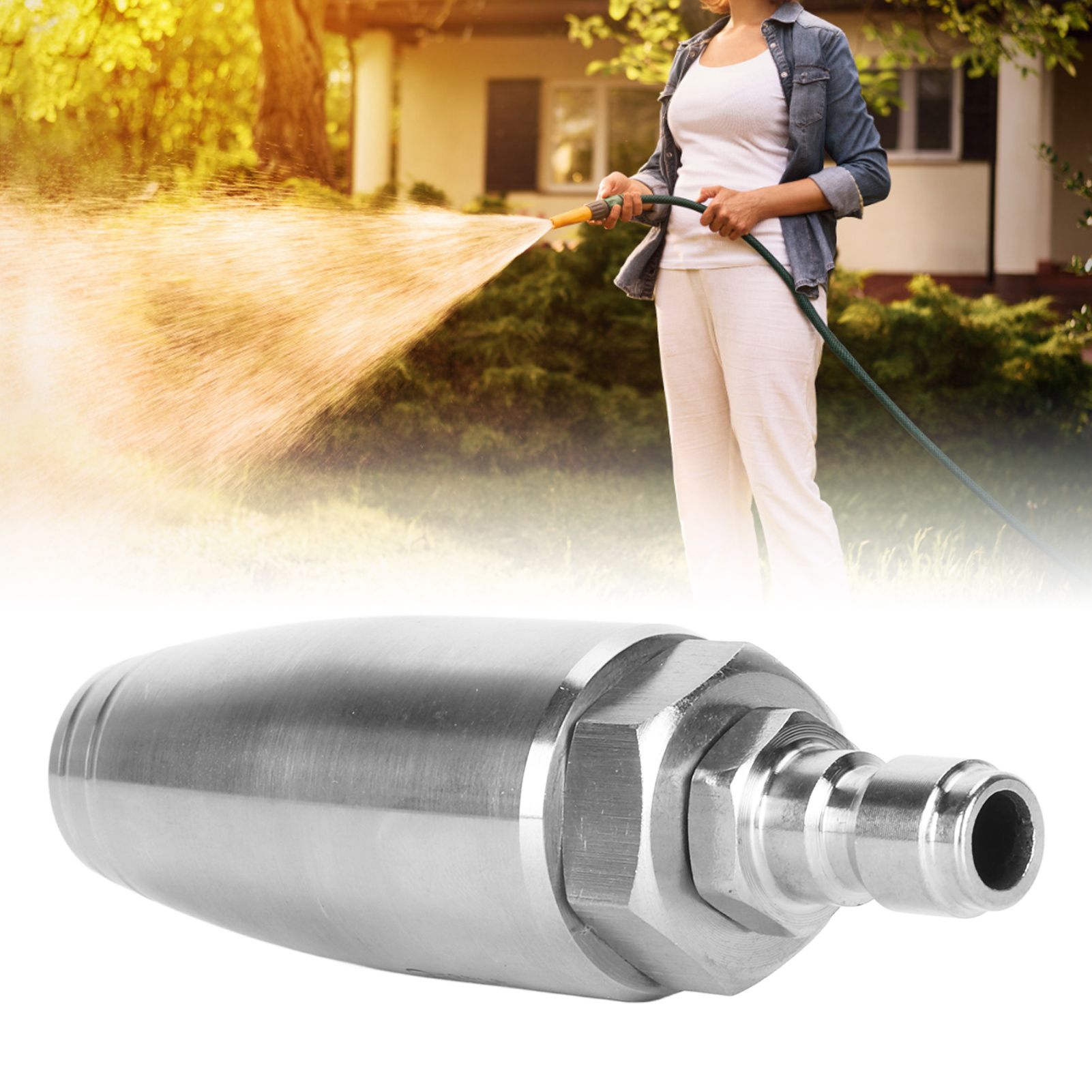 High Pressure Rotary Nozzle 1/4inch Quick Connector 350bar Stainless Steel view 11