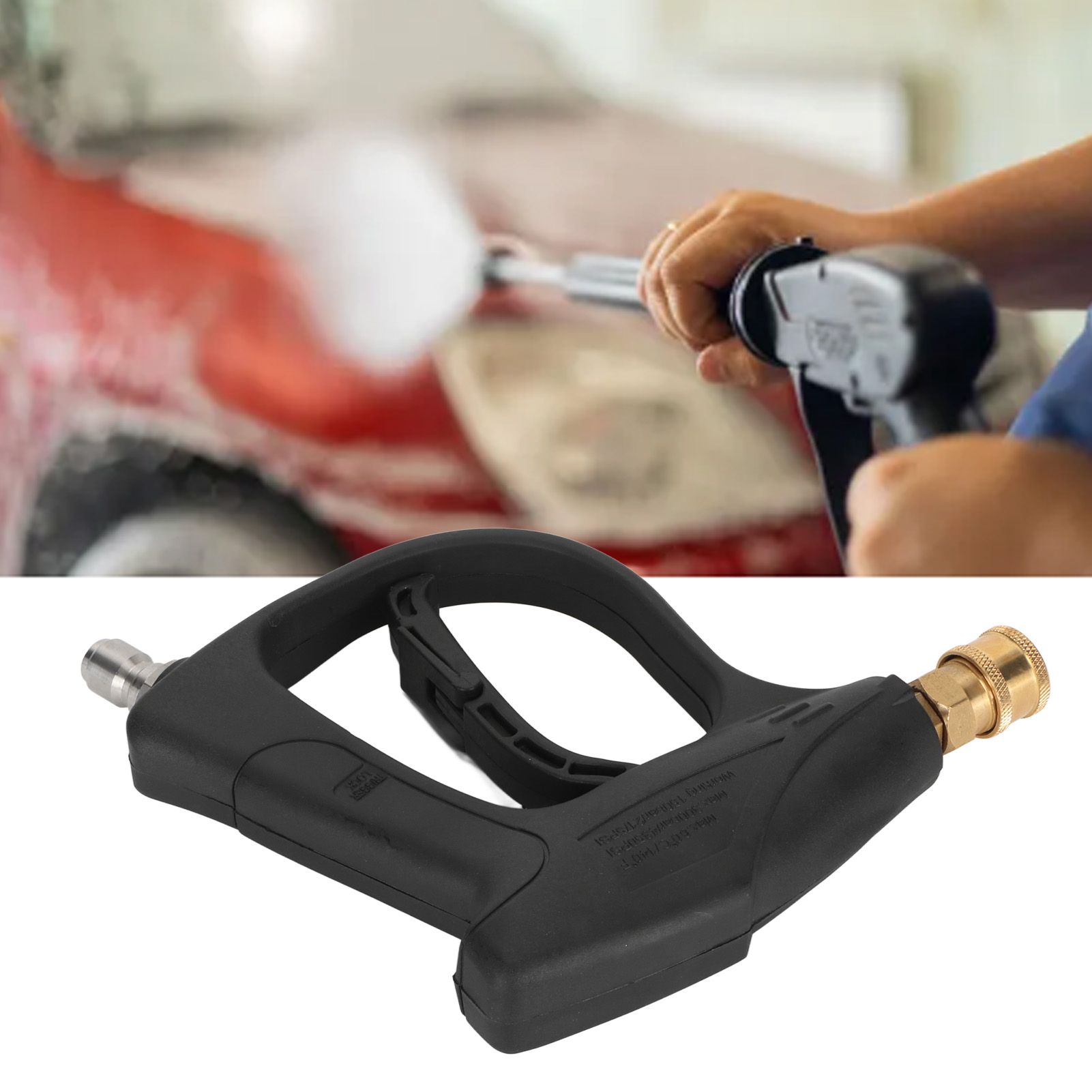 High Pressure Washer Handle Pure Copper Spool 4350PSI Pressure Washer Sprayer view 11