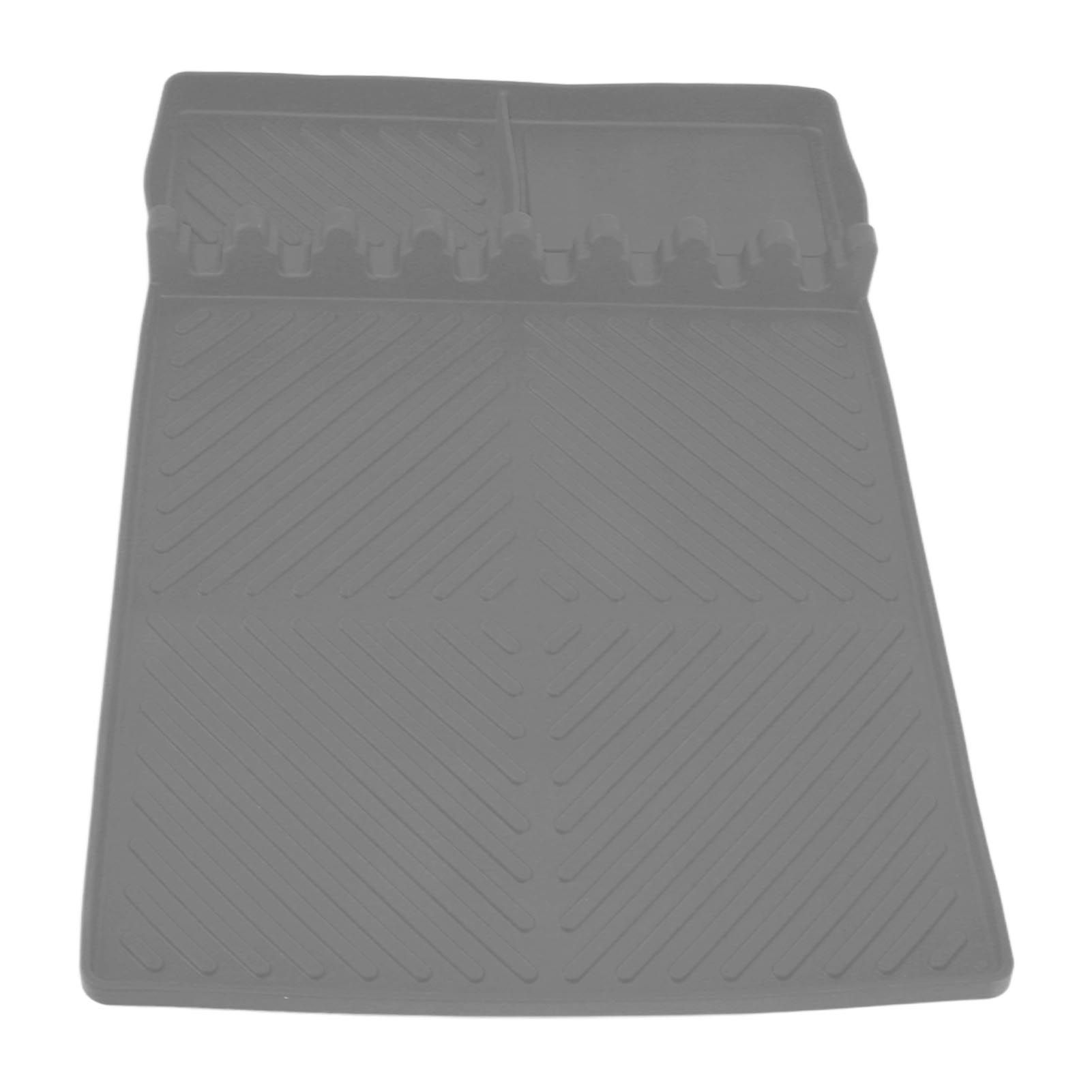 Grill Tools Mat Silicone 8 Slots 16x11.5in Anti Slip Heat Resistant Easy to view 3
