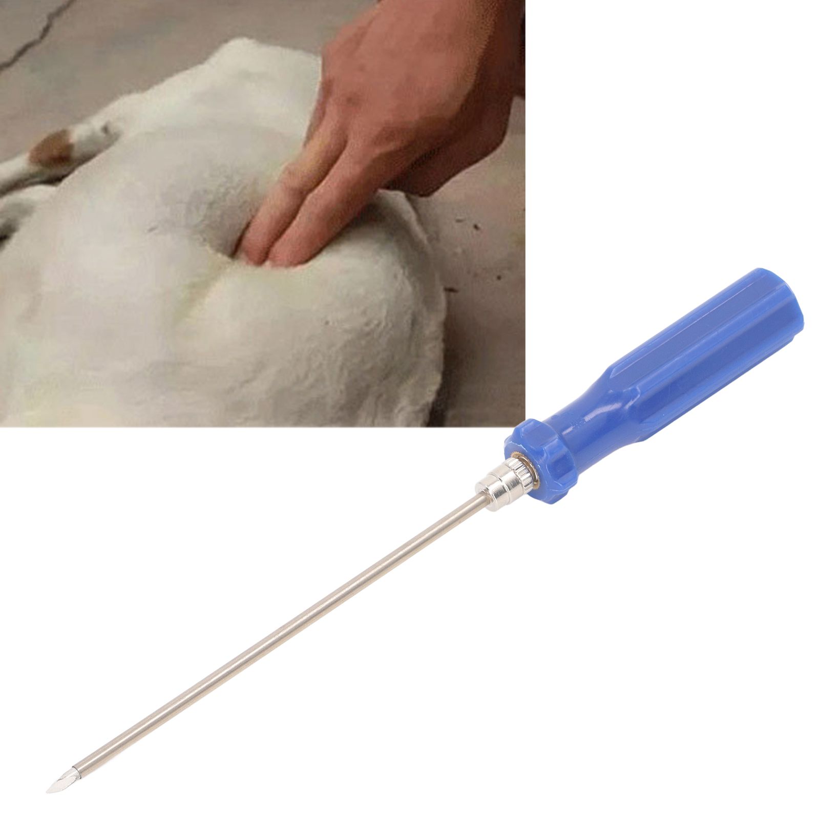 3PCS Livestock Trocar Stainless Steel Dispensing Stomach Deflation Needle view 12