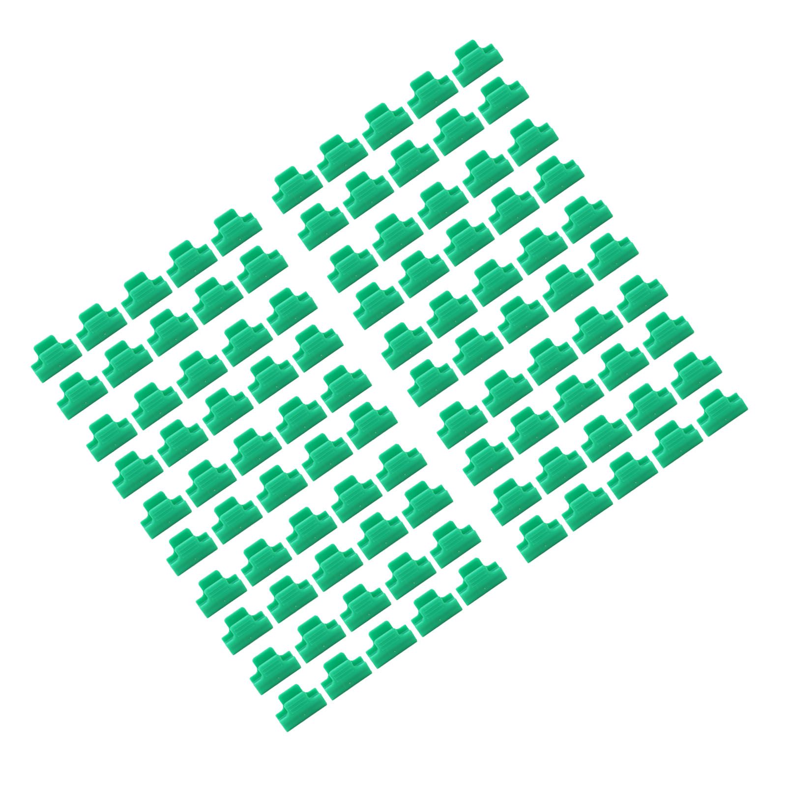 100pcs Greenhouse Clamps Film Row Cover Netting Tunnel Hoop Clip Frame Shading view 8