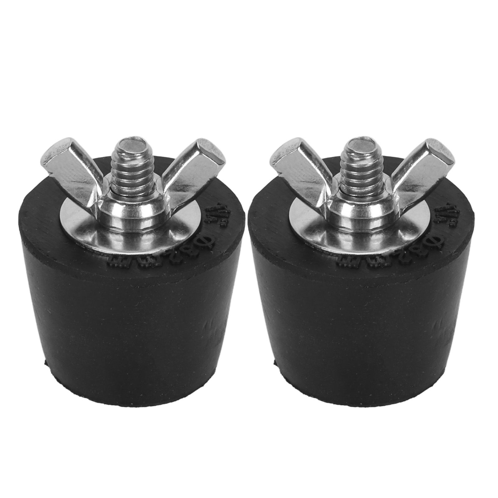2PCS Pool Winterizing Plug Rubber Stainless Steel Pool Winter Expansion Plugs