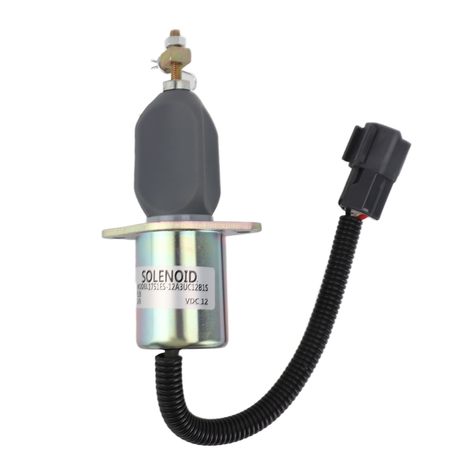 12V Fuel Shut Off Solenoid 1751ES 12A3UC12B1S Accurate Fuel Cut Off Stop — image 1