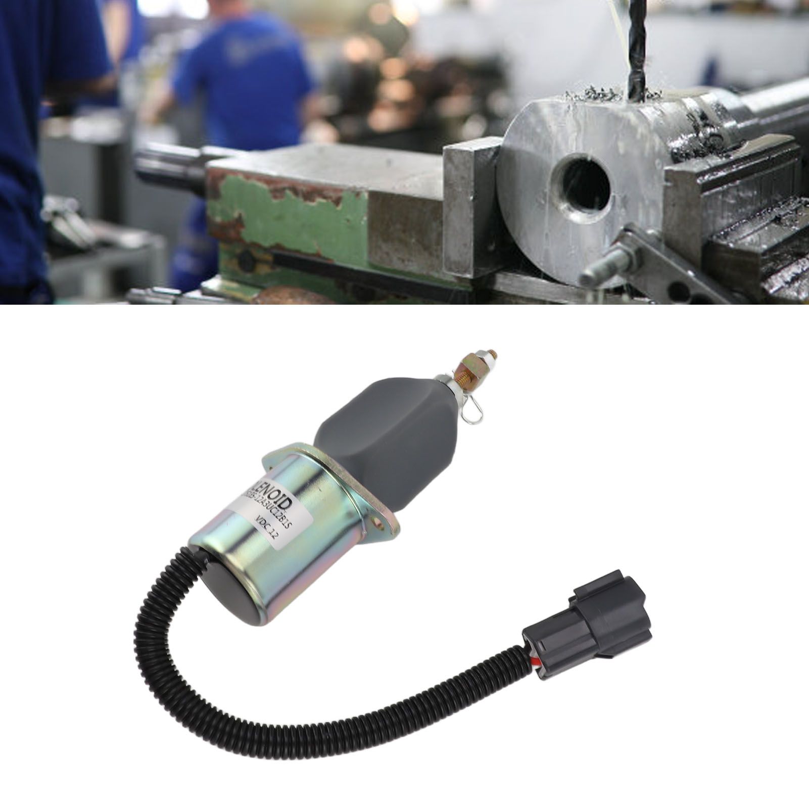 12V Fuel Shut Off Solenoid 1751ES 12A3UC12B1S Accurate Fuel Cut Off Stop view 11