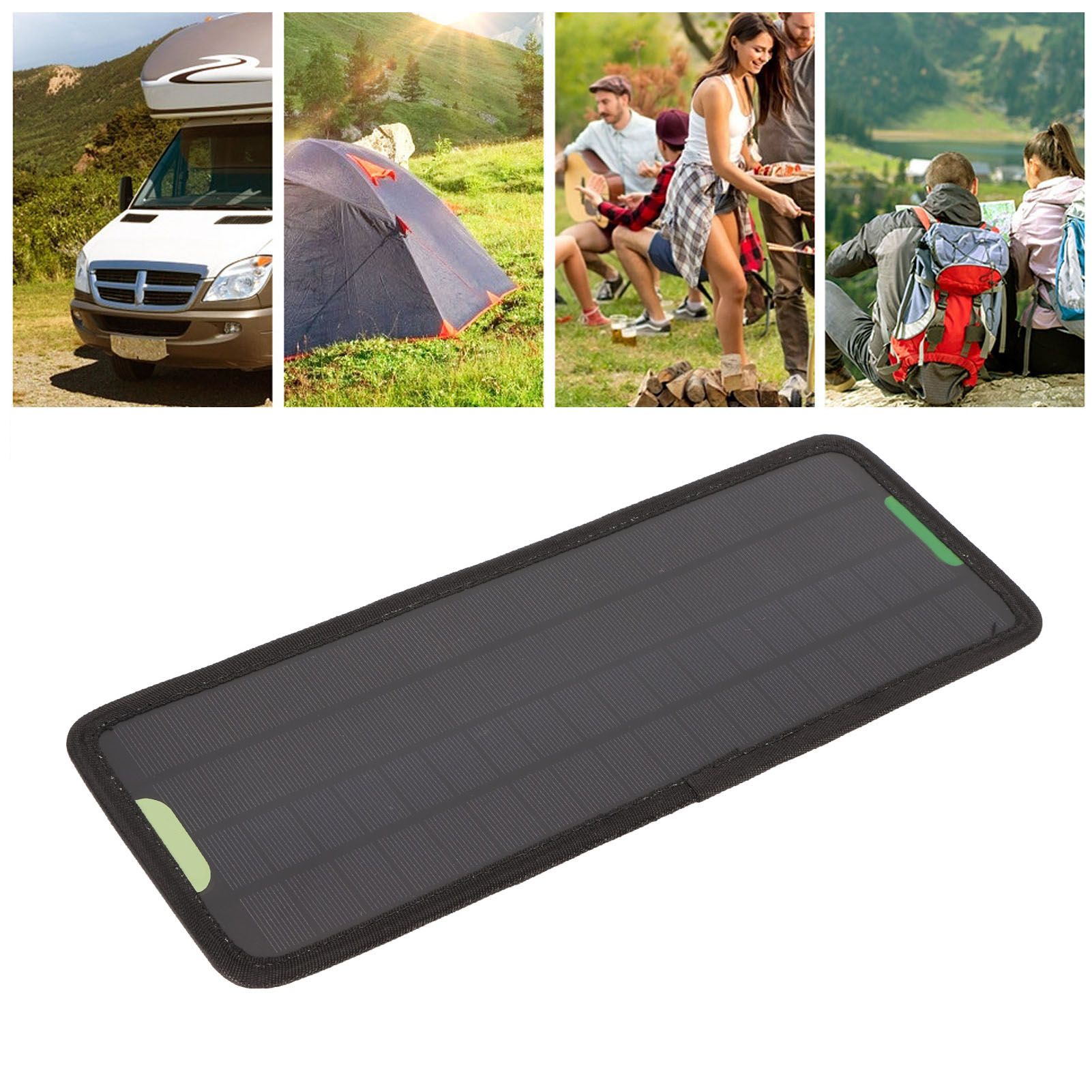 10W 12V Solar Panel Car Battery Charger Waterproof 10 Watt Solar Panel Kit OBD view 12