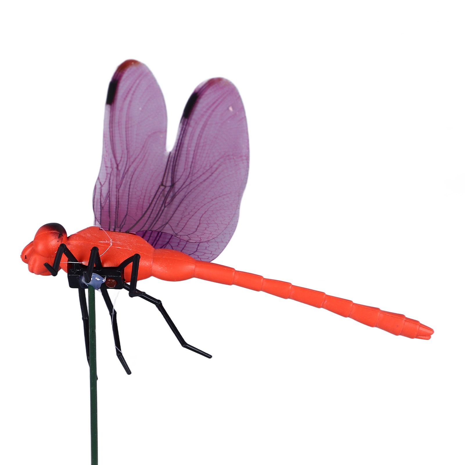 Dragonfly Clip Fake Dragonfly Pole Clips Natural Organic Concept 3D Dragonfly view 13