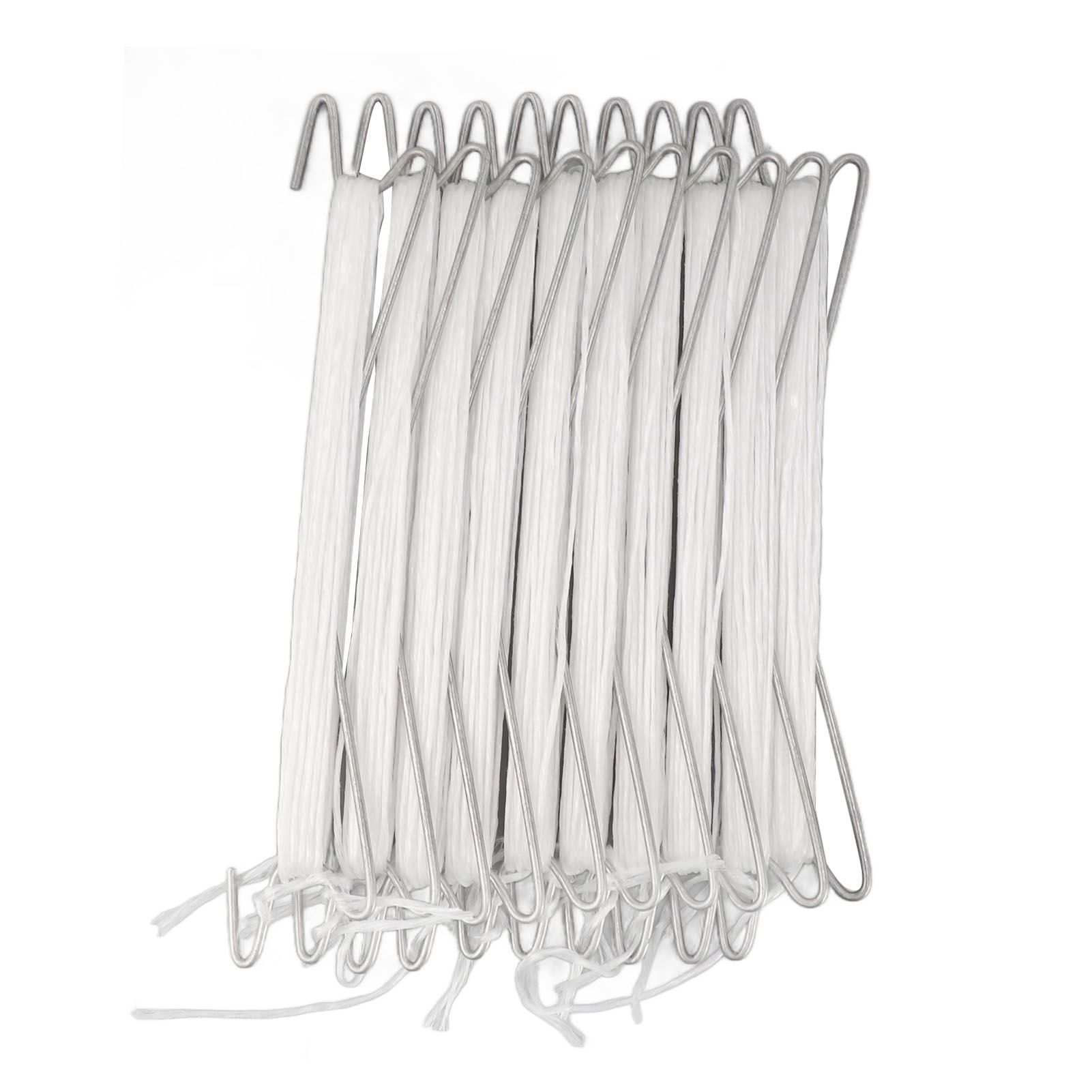 10PCS Tomato Support Hooks with Twine Plant Climbing Clips Stainless Steel view 4