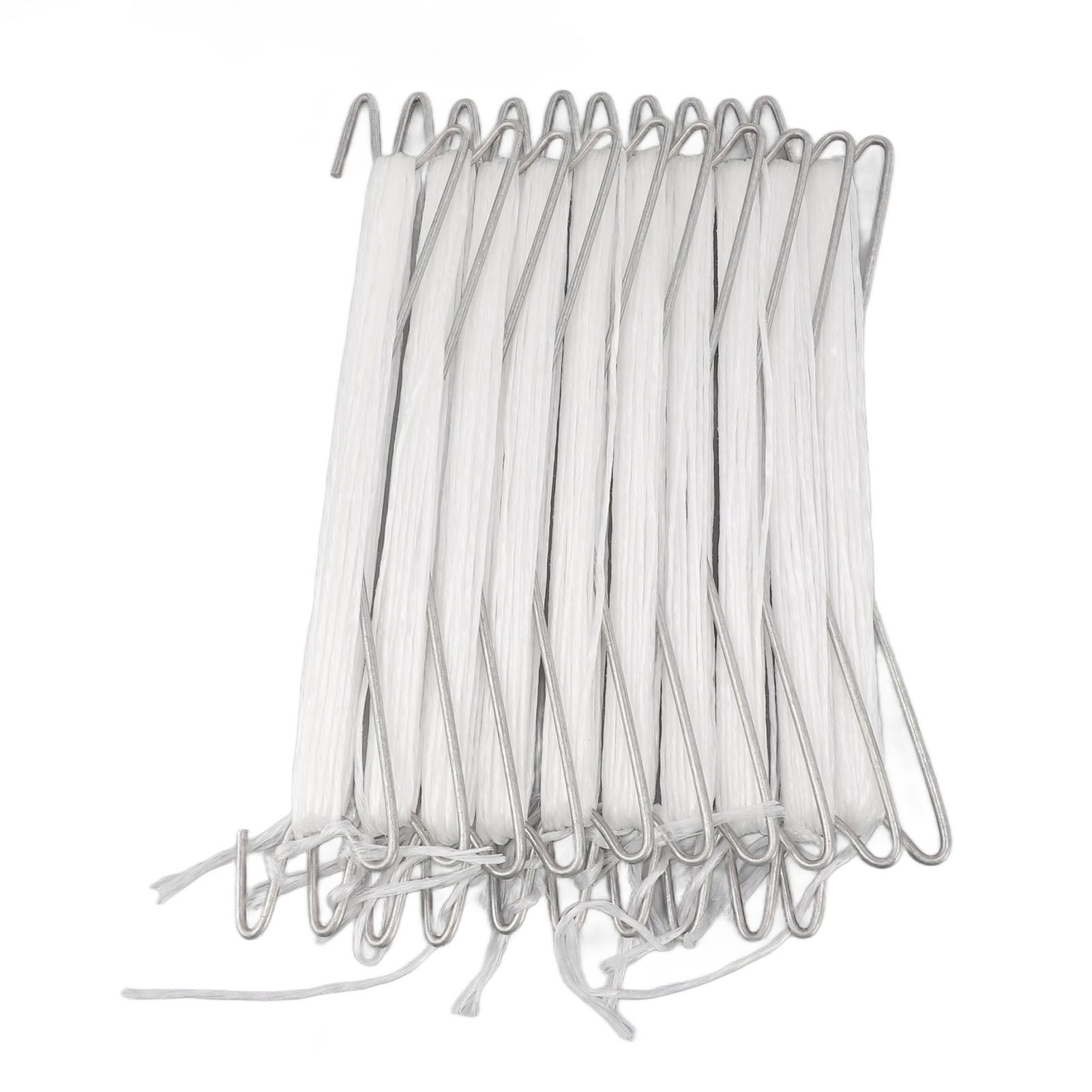 10PCS Tomato Support Hooks with Twine Plant Climbing Clips Stainless Steel view 5