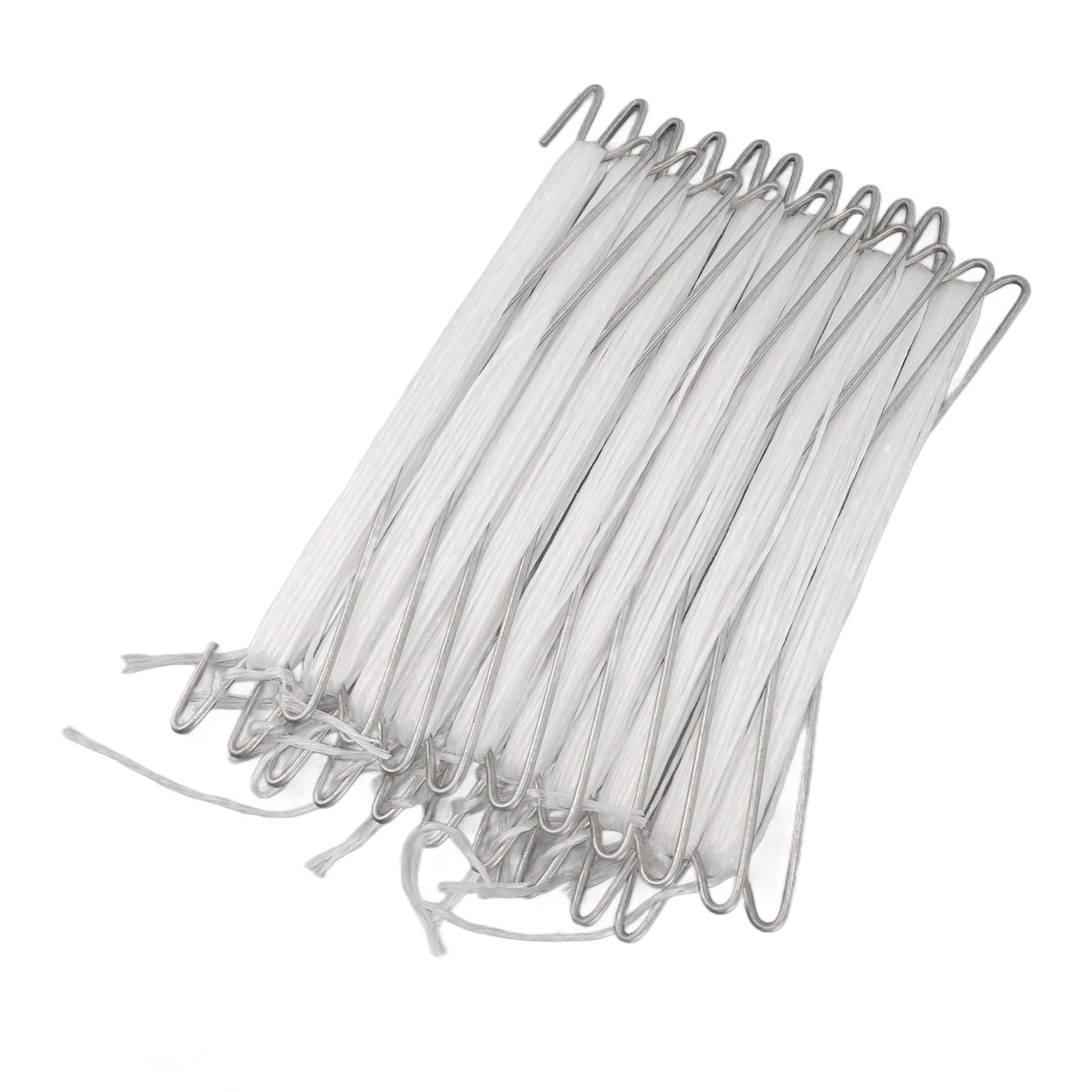 10PCS Tomato Support Hooks with Twine Plant Climbing Clips Stainless Steel view 6