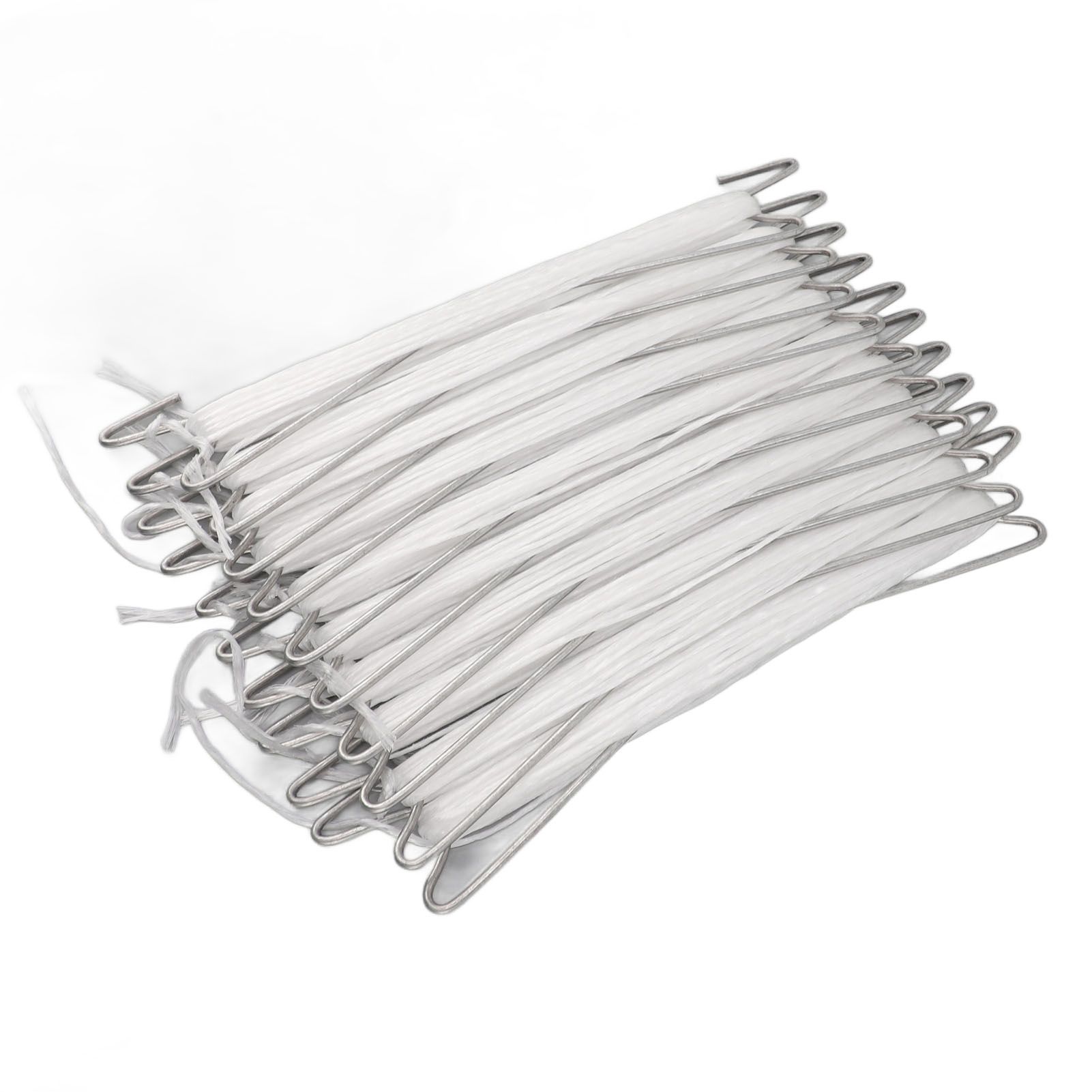 10PCS Tomato Support Hooks with Twine Plant Climbing Clips Stainless Steel view 8