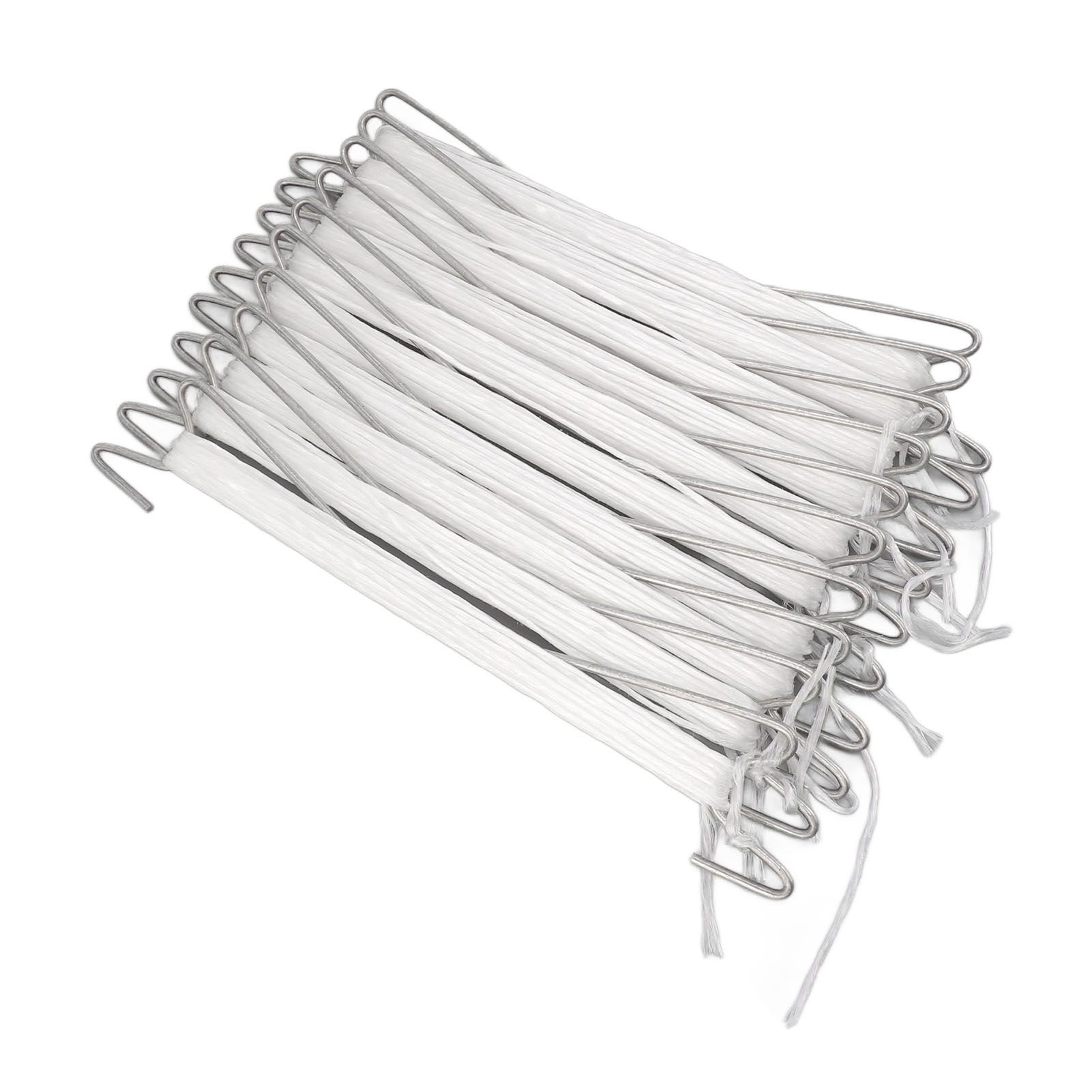 10PCS Tomato Support Hooks with Twine Plant Climbing Clips Stainless Steel view 10