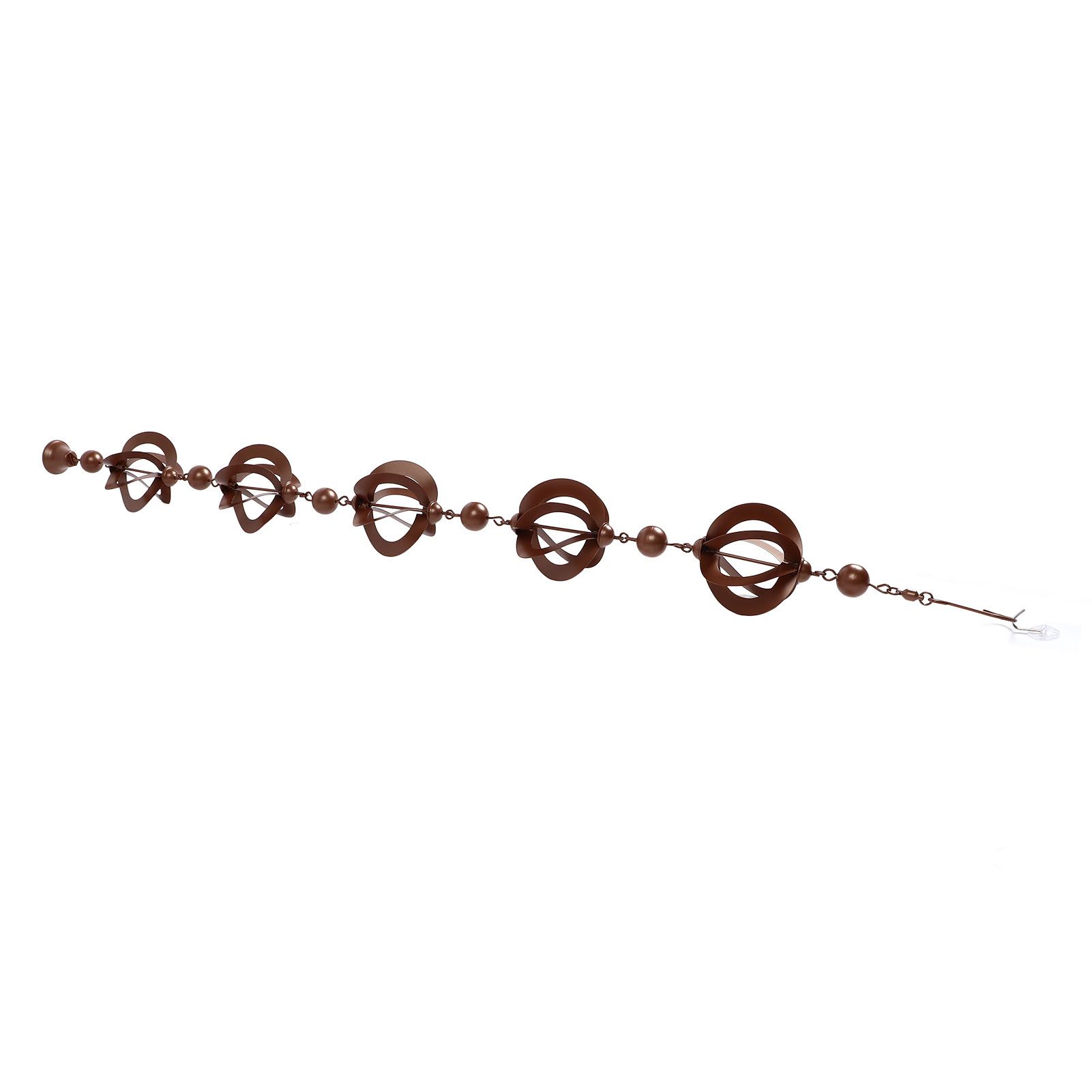 Hanging Rain Chain Metal Decorative Rotating Hollow Rain Chain for Garden view 6