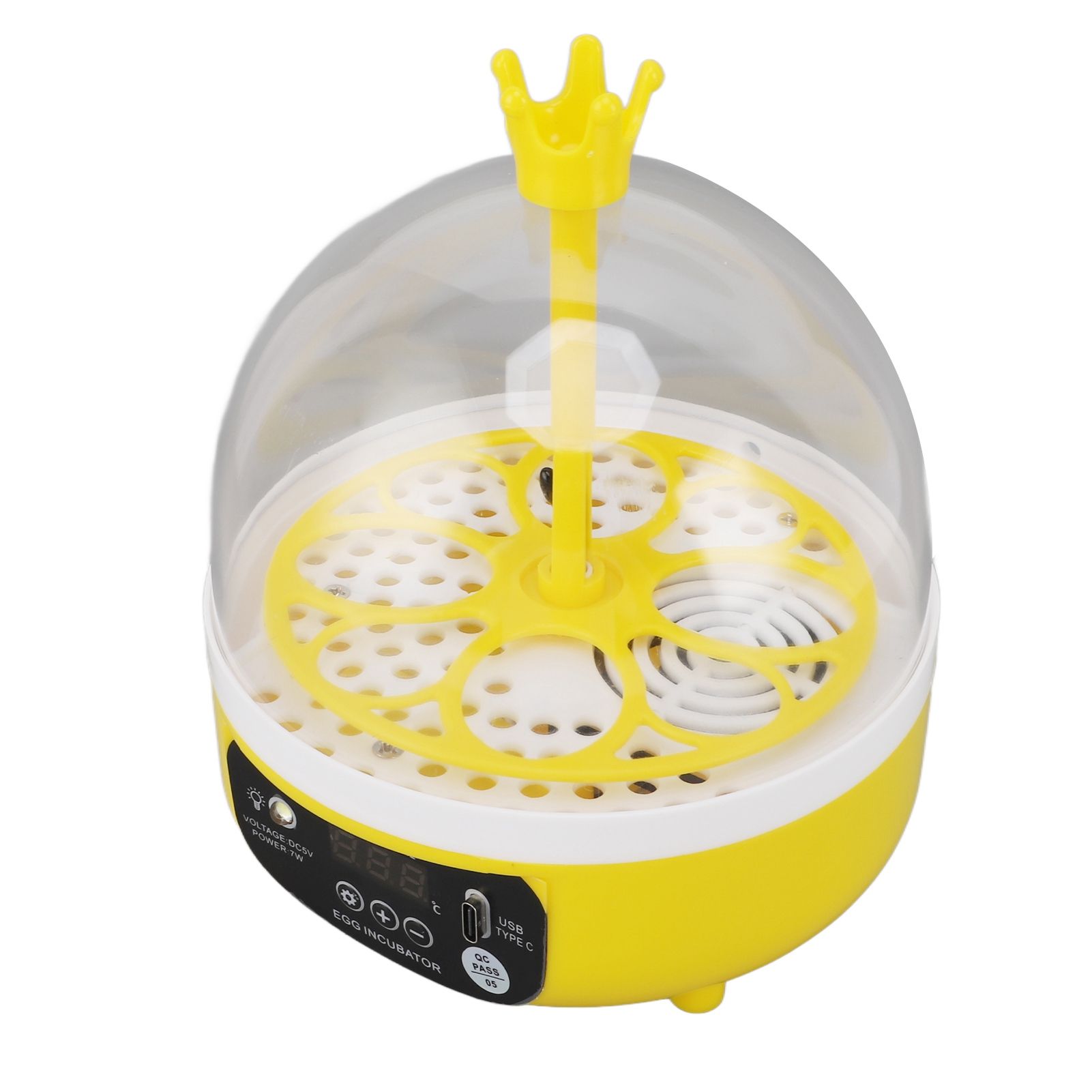 Mini Egg Incubator for Home Automatic Temperature Humidity Control 4 Eggs view 5