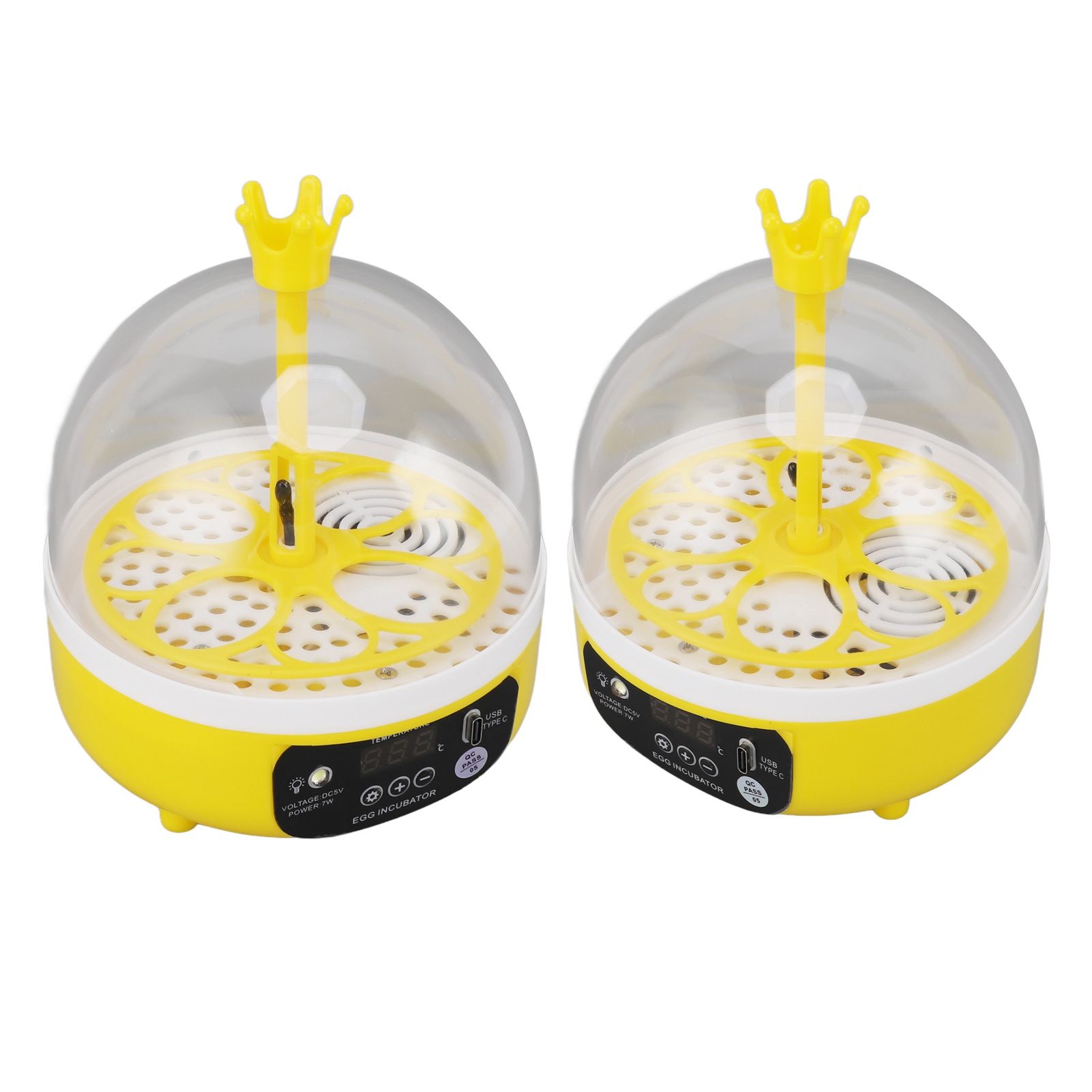 Mini Egg Incubator for Home Automatic Temperature Humidity Control 4 Eggs view 9