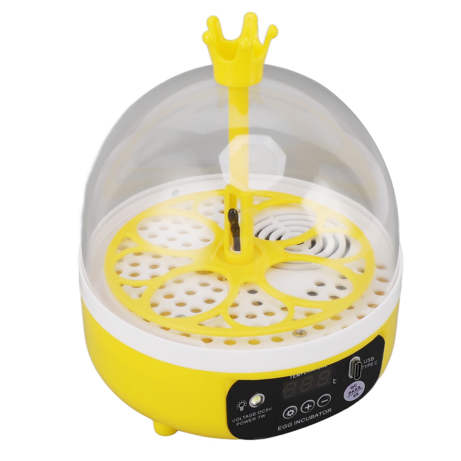 Mini Egg Incubator for Home Automatic Temperature Humidity Control 4 Eggs view 7