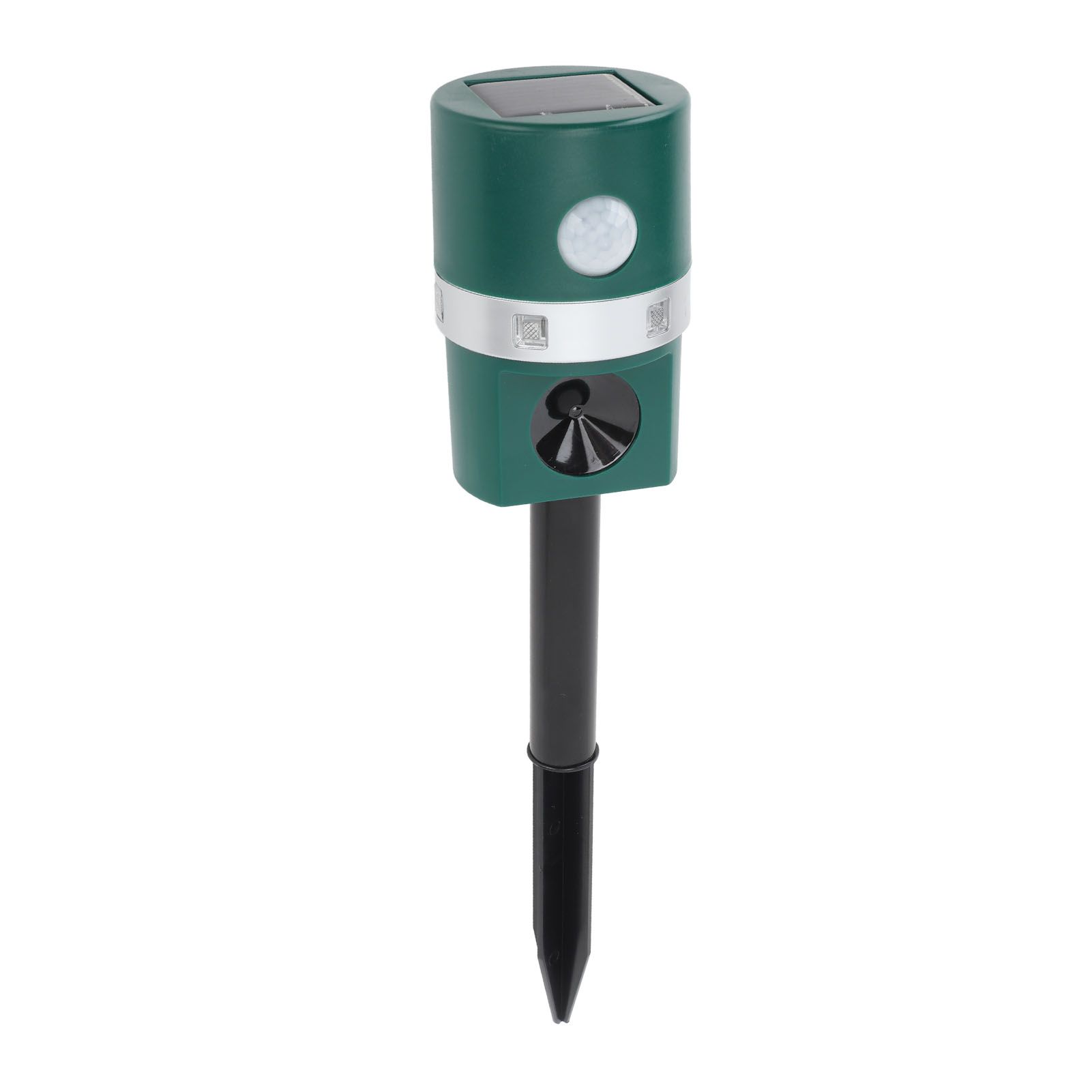Ultrasonic Solar Animal Repeller Professional LED Solar Powered Bird Repeller view 15