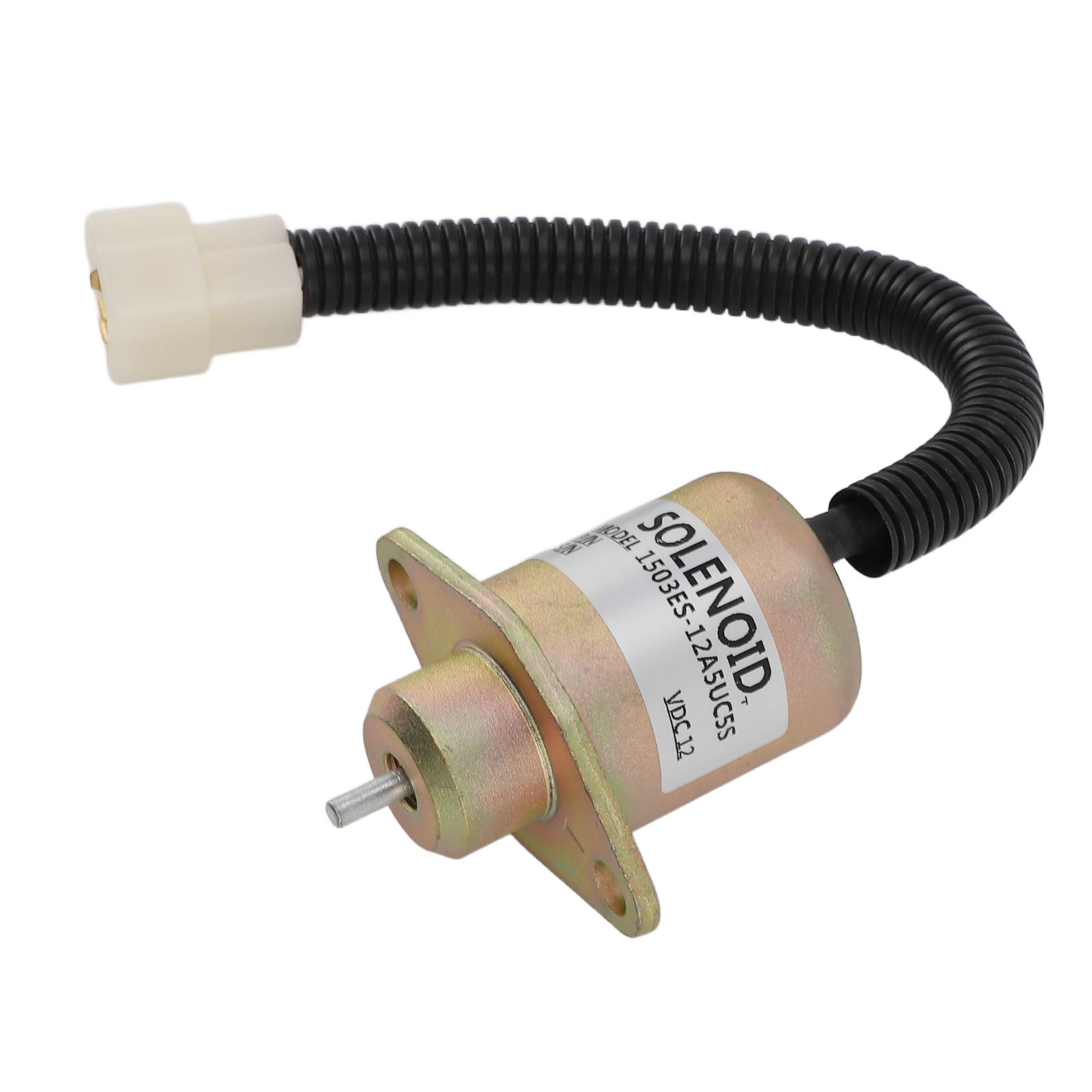 12V Fuel Shut Off Solenoid Valve 1503es 12a5uc5s Accurate Anti Interference view 3