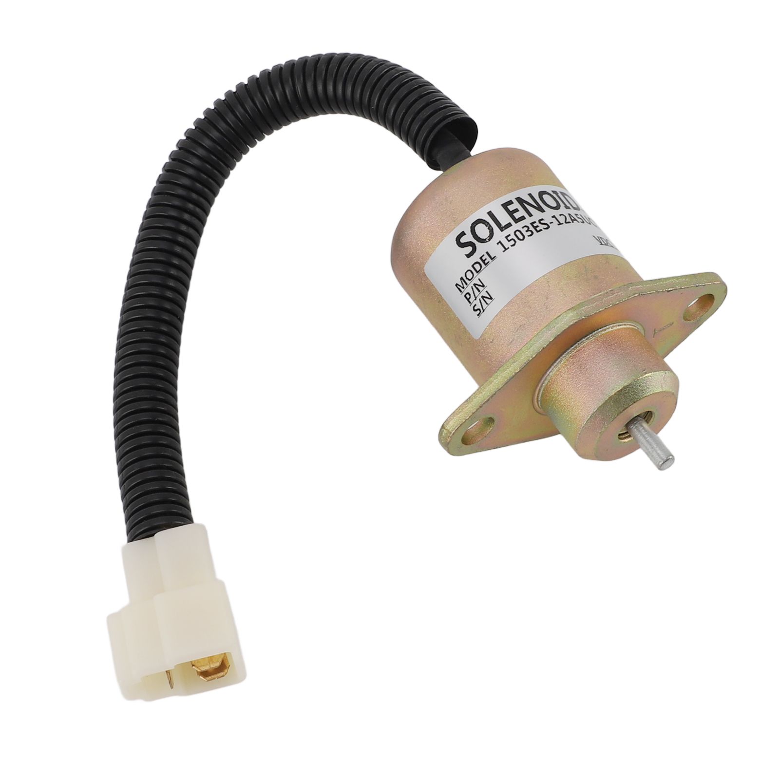 12V Fuel Shut Off Solenoid Valve 1503es 12a5uc5s Accurate Anti Interference view 5