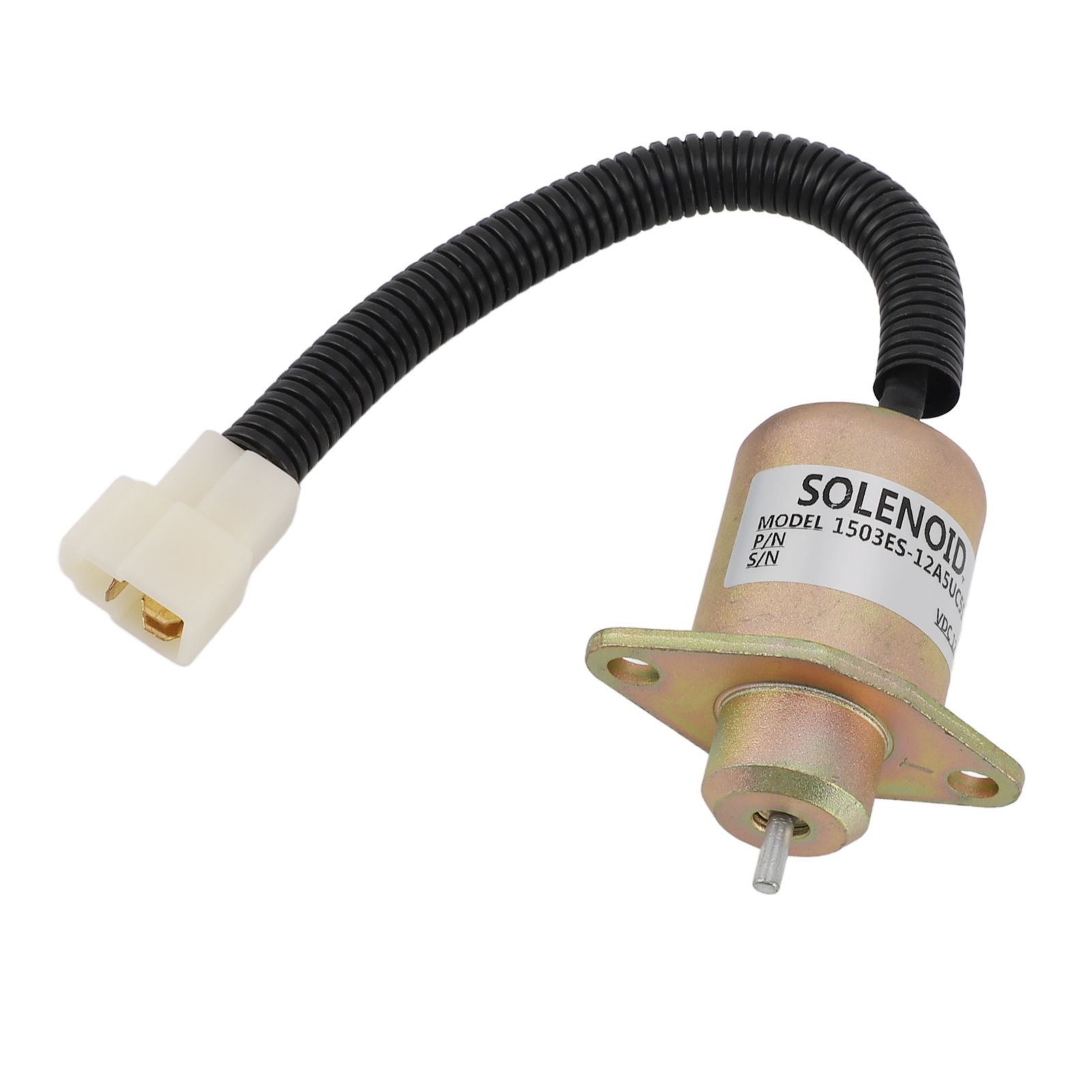 12V Fuel Shut Off Solenoid Valve 1503es 12a5uc5s Accurate Anti Interference view 6