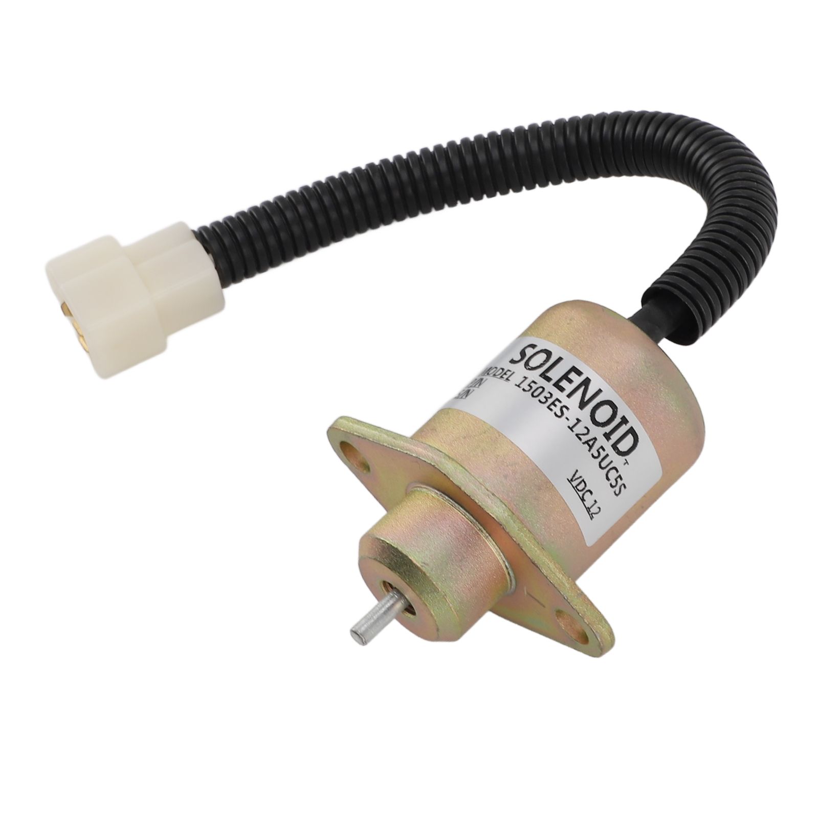 12V Fuel Shut Off Solenoid Valve 1503es 12a5uc5s Accurate Anti Interference view 7