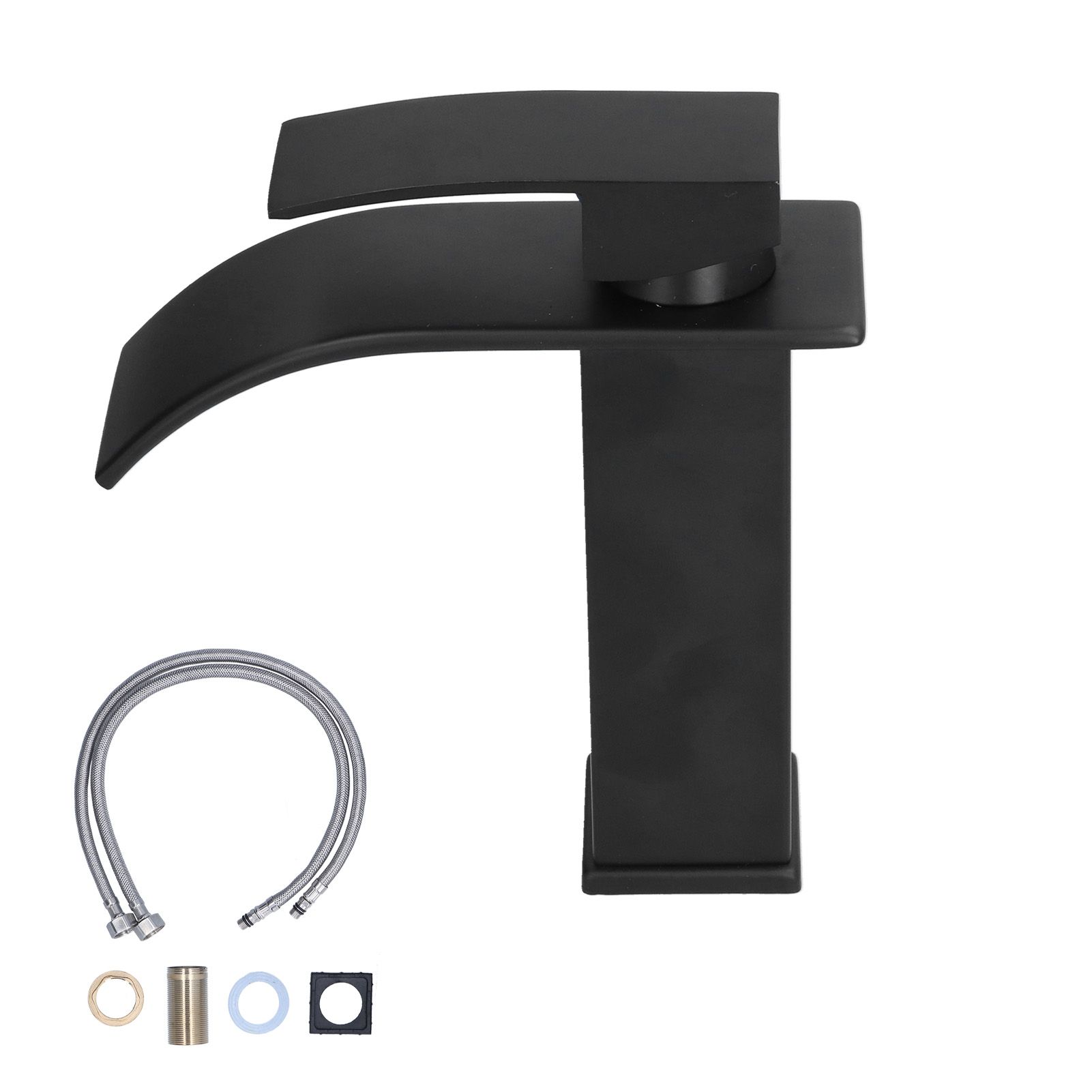 G1/2 Mixer Water Tap Basin Sink Faucet with Long Handle for Bathroom Hotel view 2