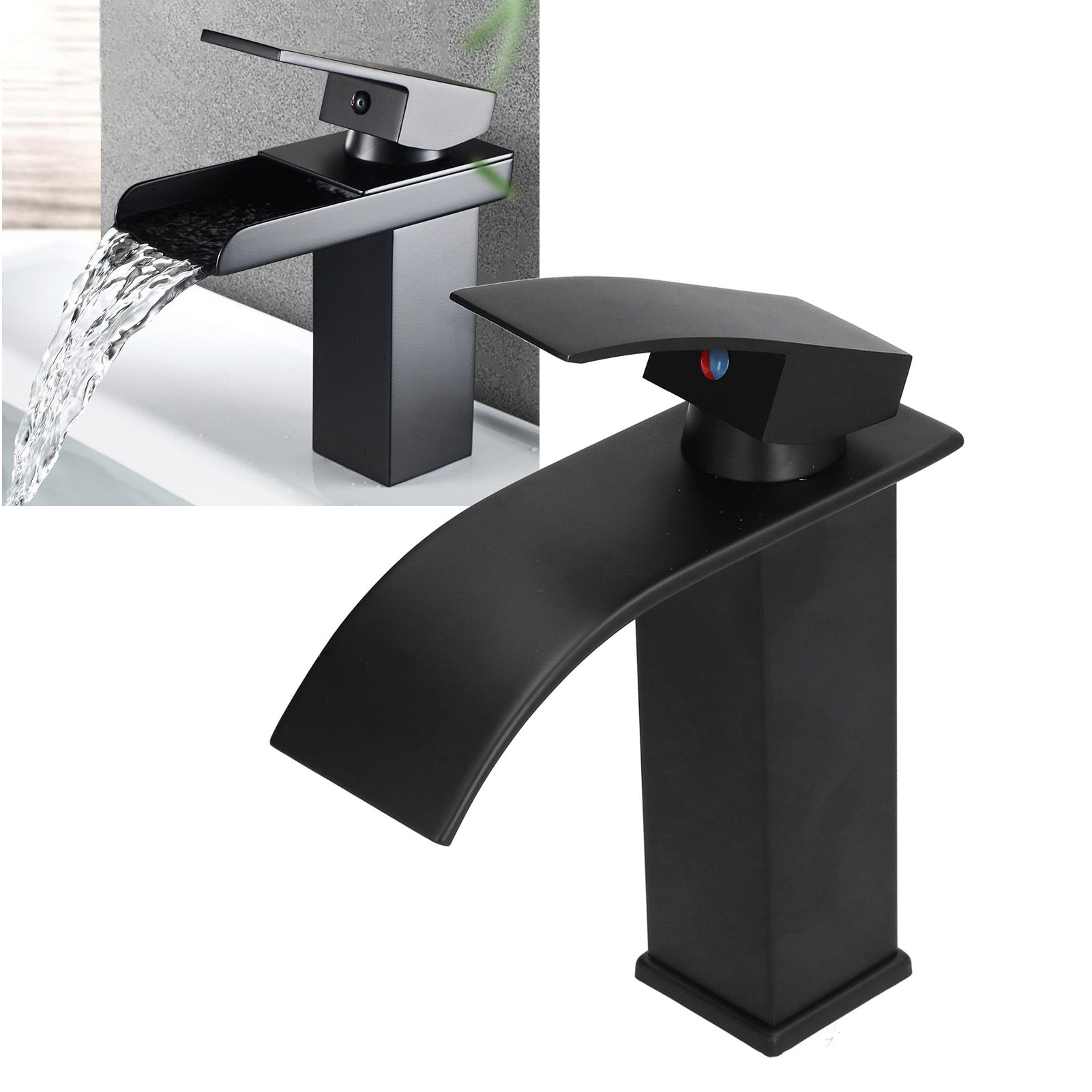 G1/2 Mixer Water Tap Basin Sink Faucet with Long Handle for Bathroom Hotel view 11