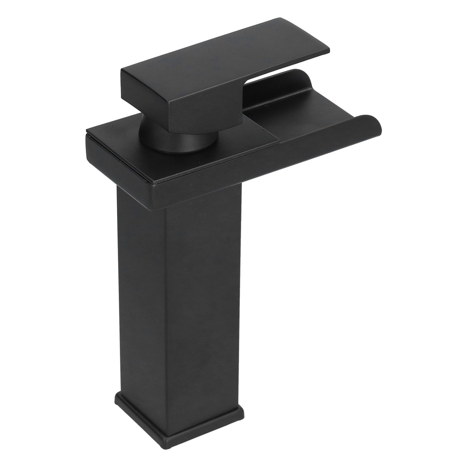G1/2 Cold Hot Mixer Water Tap Black Faucet with Long Handle for Bathroom Hotel view 5