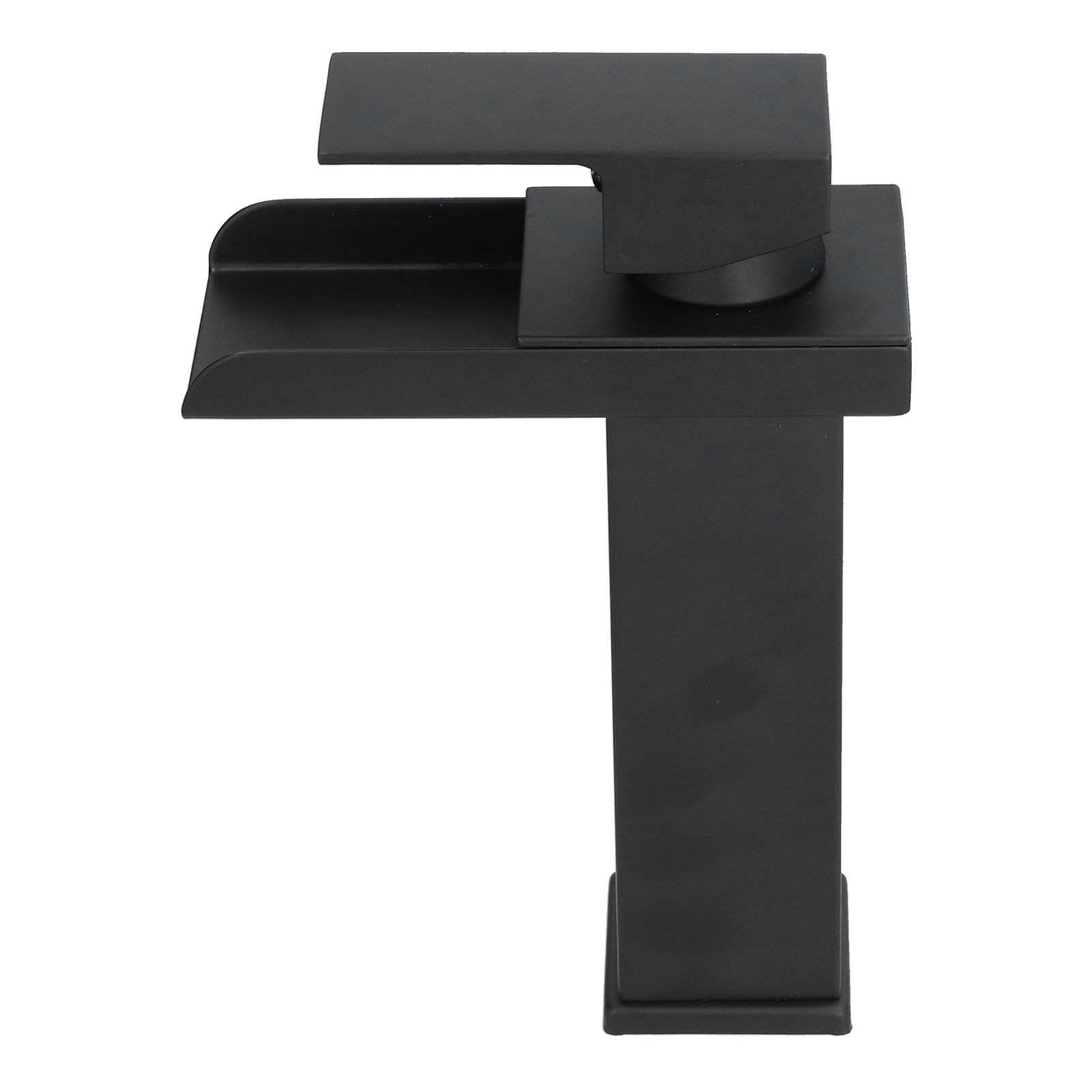 G1/2 Cold Hot Mixer Water Tap Black Faucet with Long Handle for Bathroom Hotel view 7