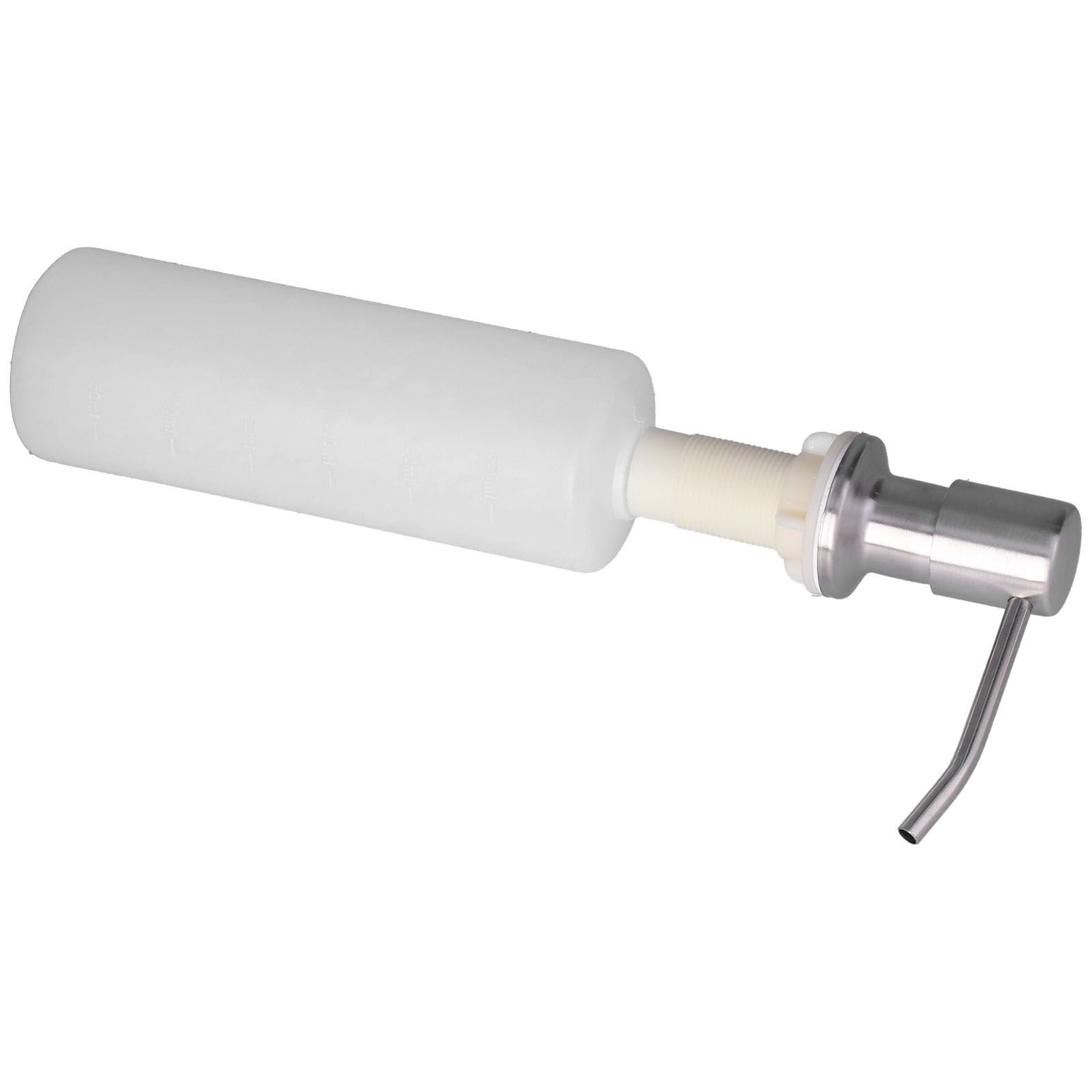 Sink Soap Dispenser Stainless Steel Press Head 300ML Soap Lotion Container view 6