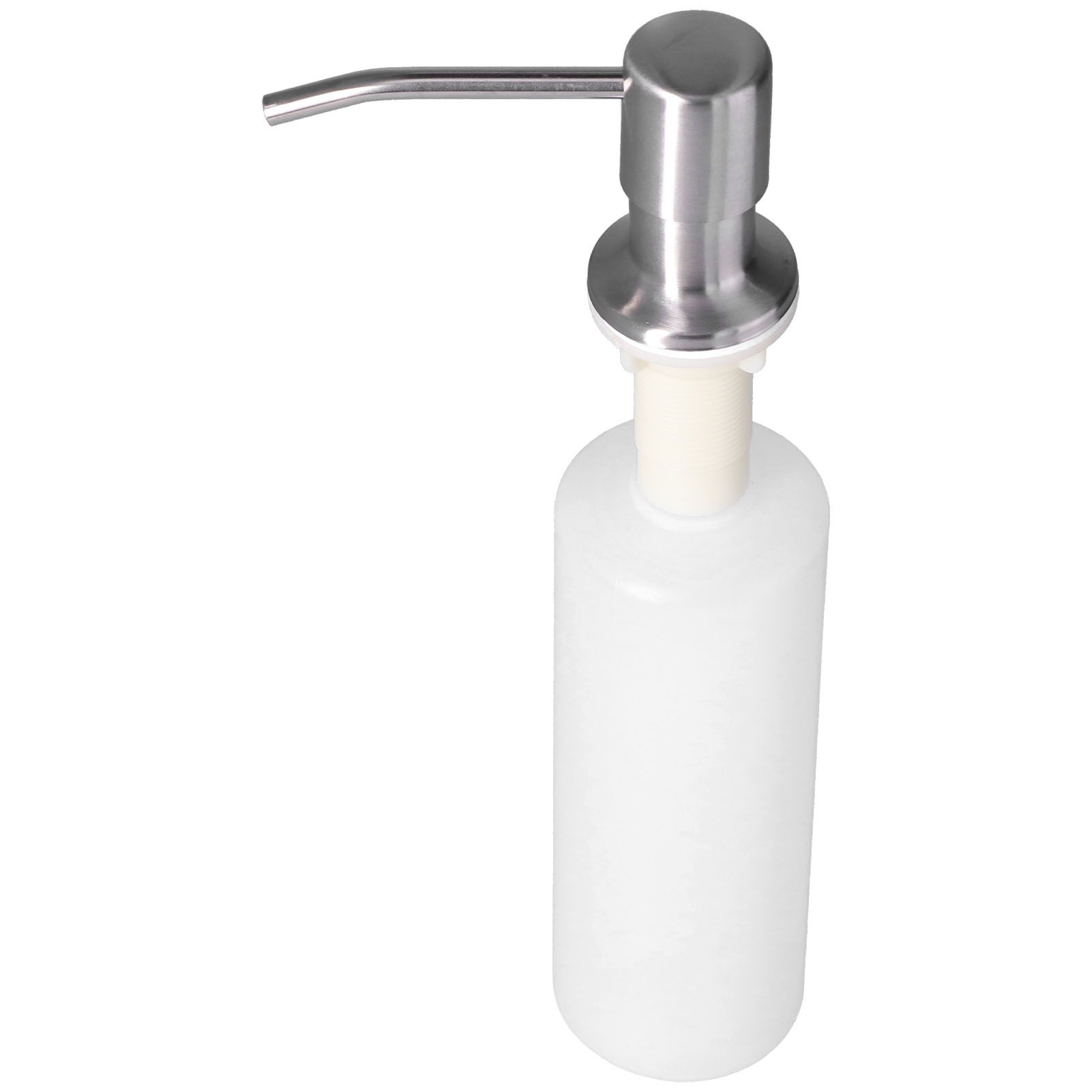 Sink Soap Dispenser Stainless Steel Press Head 300ML Soap Lotion Container view 7