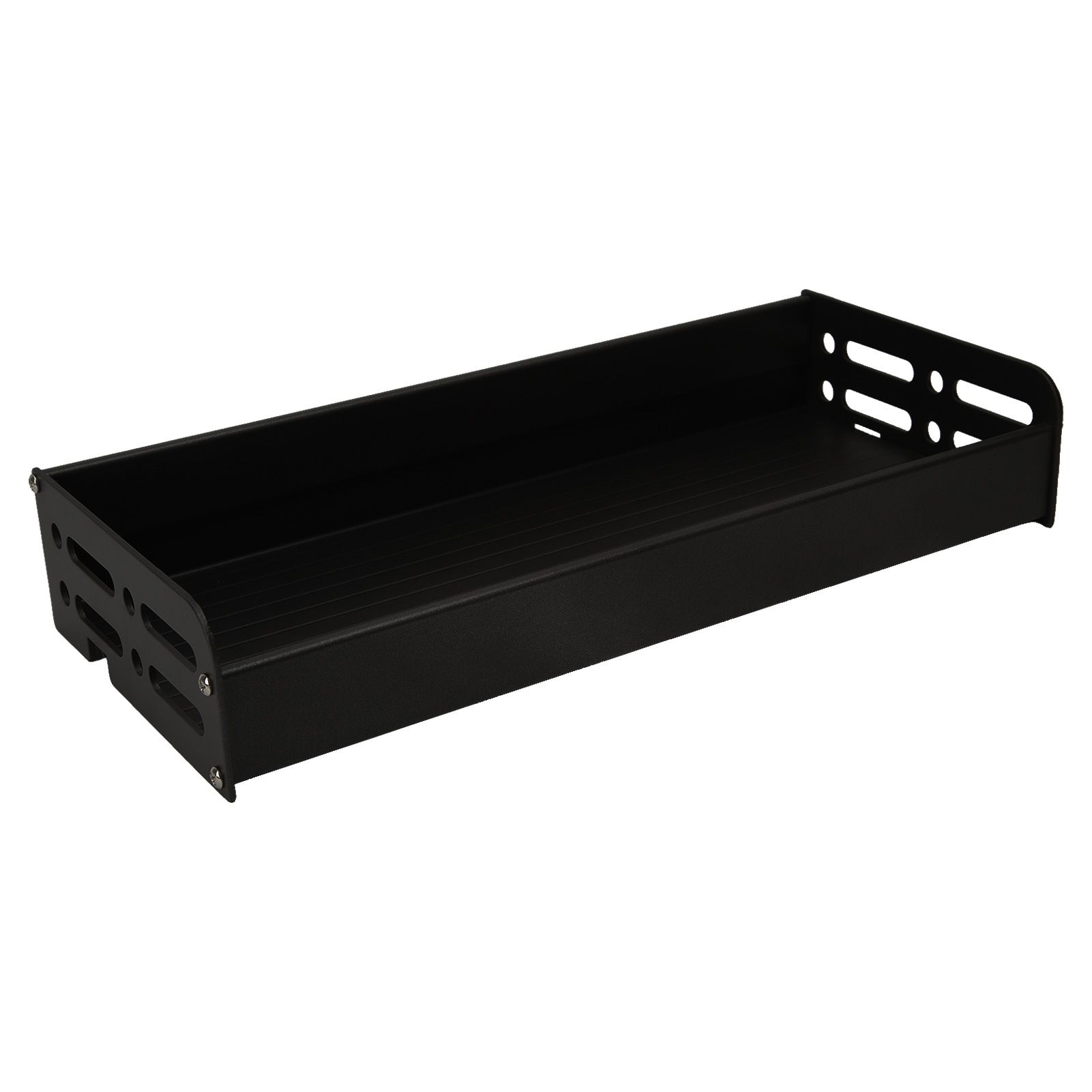 Floating Shelves Space Aluminum Wall Mounted Decorative Storage Shelf for view 4