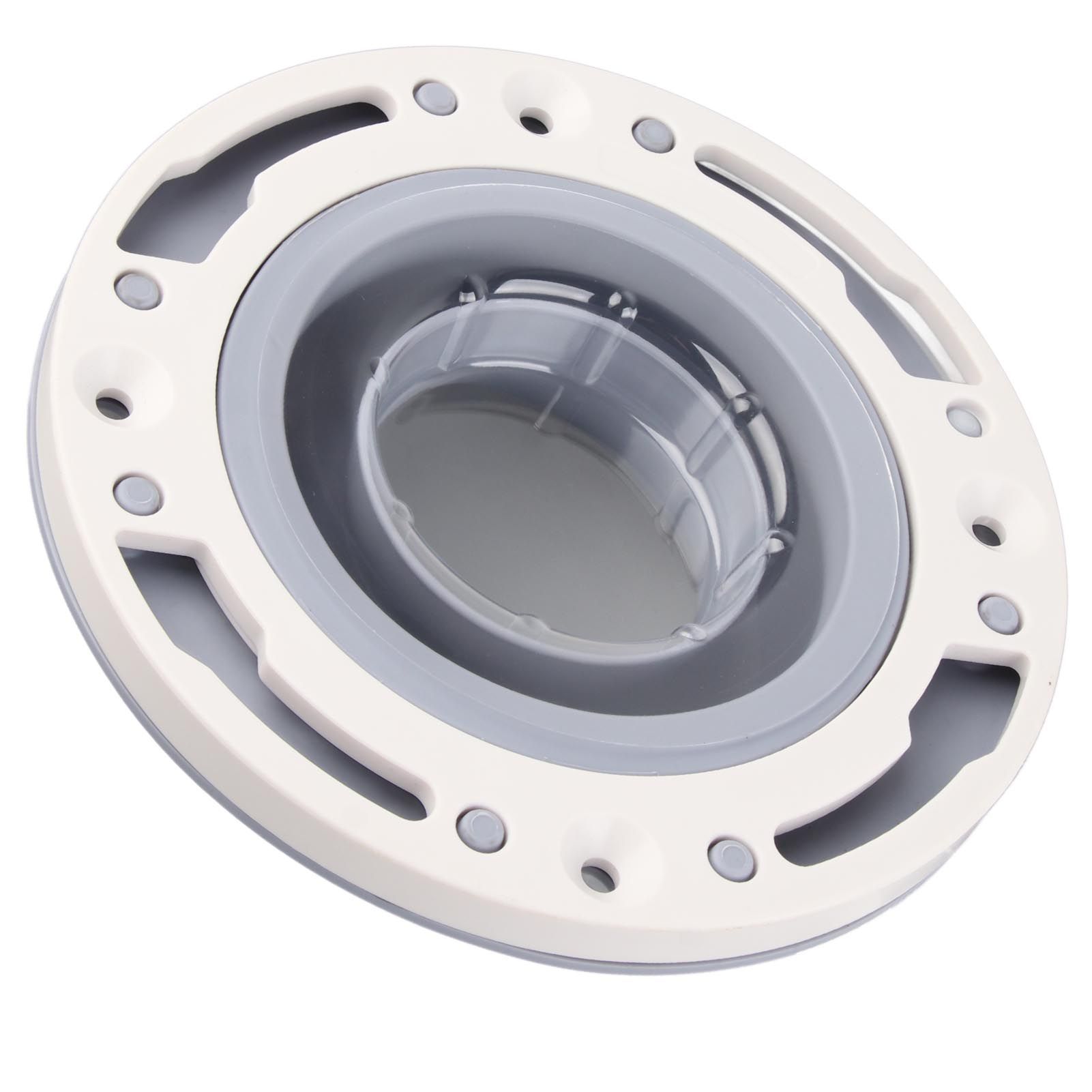 Toilet Flange Silicone and ABS Gray Universal Toilet Flange Replacement for view 3