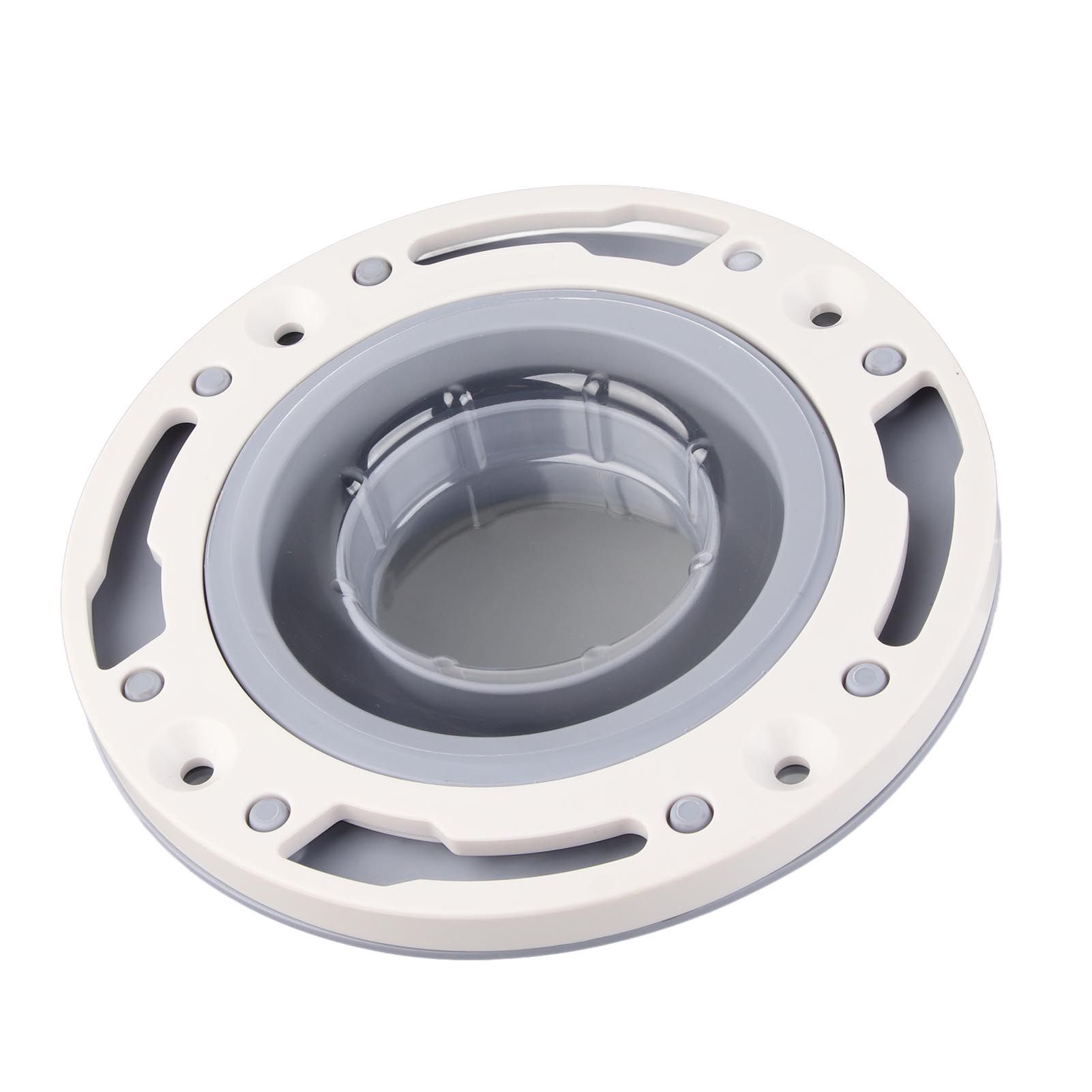 Toilet Flange Silicone and ABS Gray Universal Toilet Flange Replacement for view 7