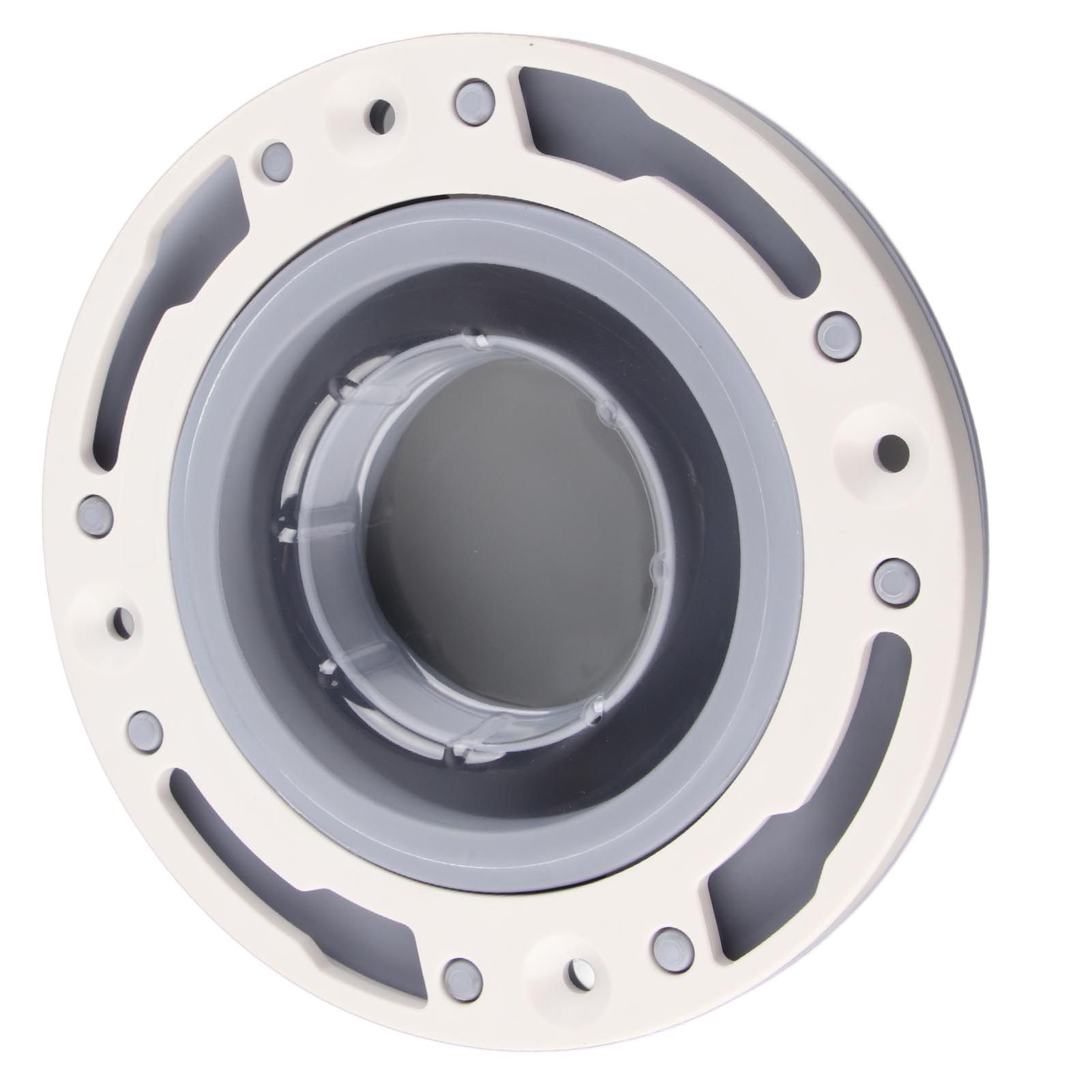 Toilet Flange Silicone and ABS Gray Universal Toilet Flange Replacement for view 8