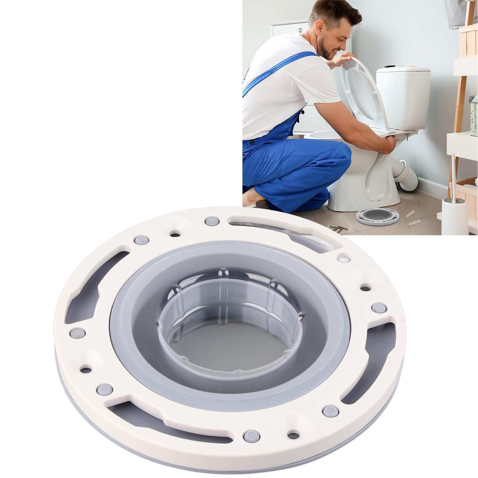 Toilet Flange Silicone and ABS Gray Universal Toilet Flange Replacement for view 11