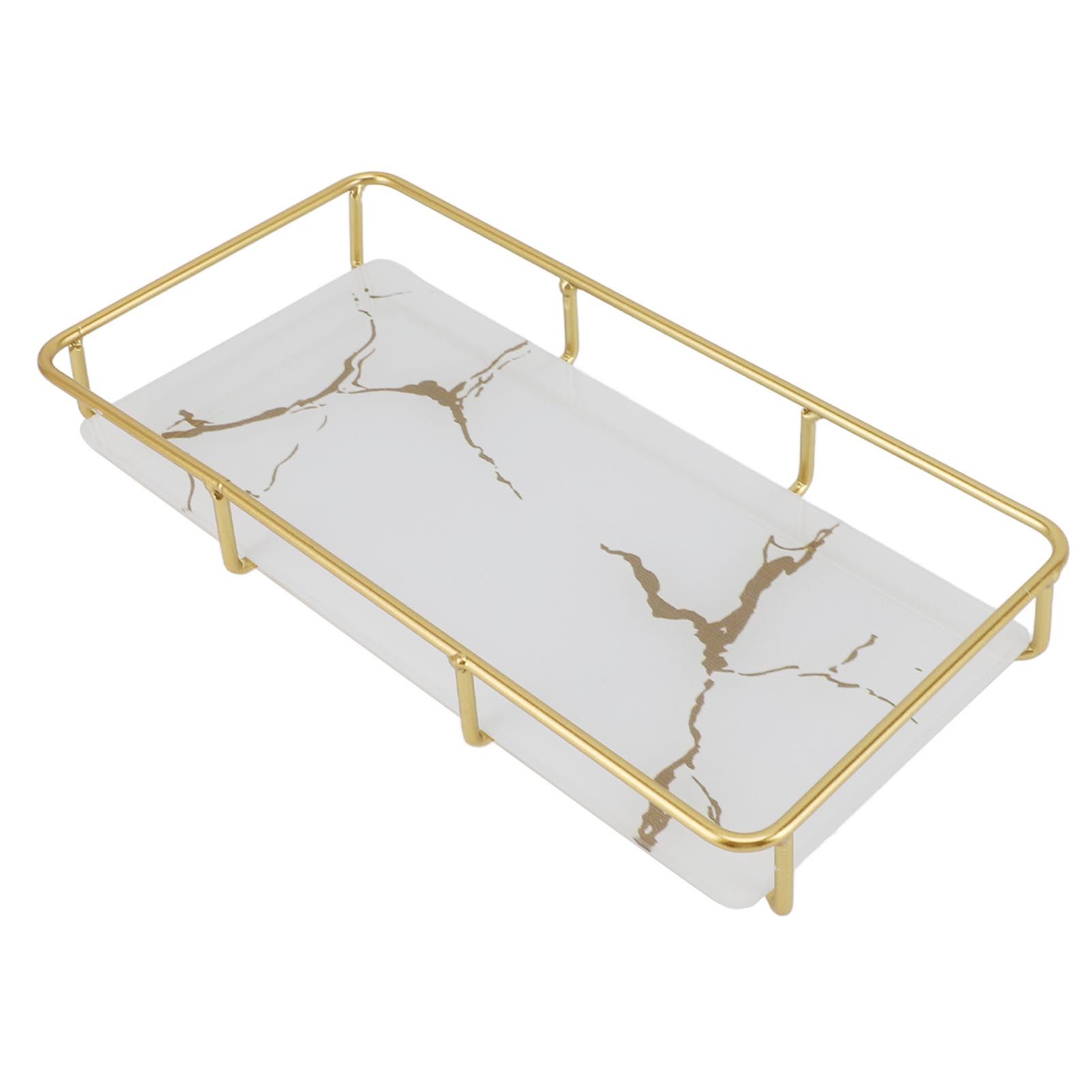 Bathroom Vanity Tray Modern Stylish Anti Slip Kitchen Sink Countertop Storage view 4