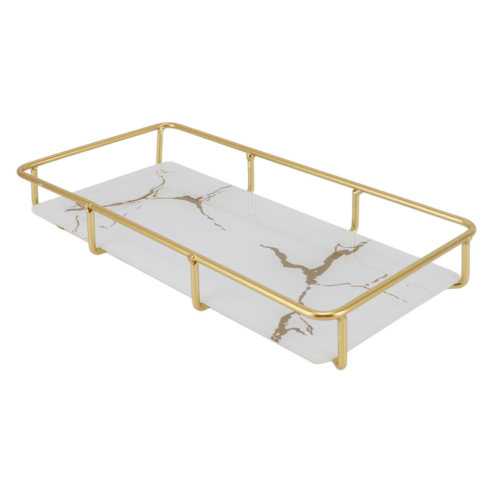 Bathroom Vanity Tray Modern Stylish Anti Slip Kitchen Sink Countertop Storage view 5